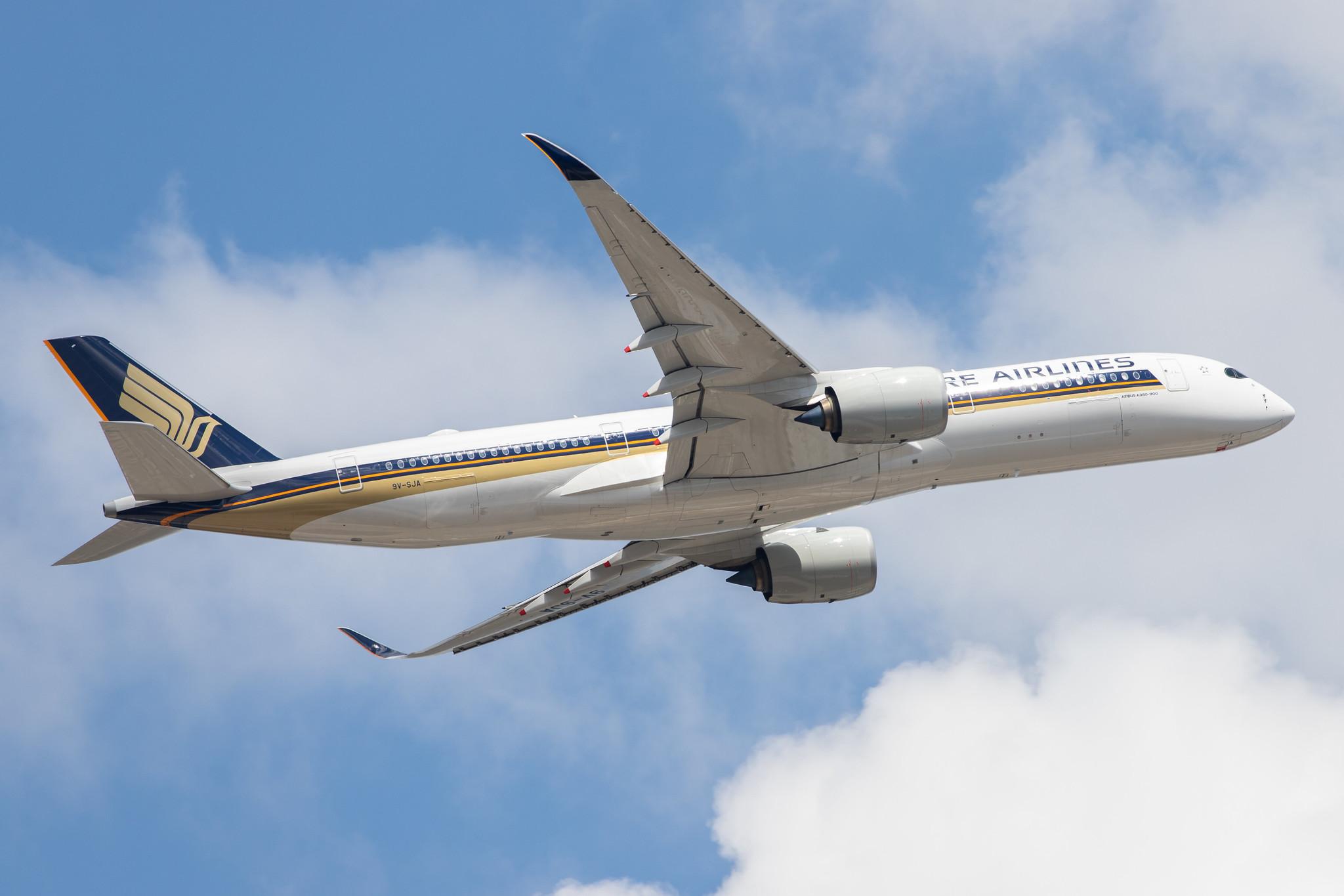 Frankfurt Airport: Singapore Airlines (SQ / SIA) |  Airbus A350-941 A359 | 9V-SJA | MSN 364