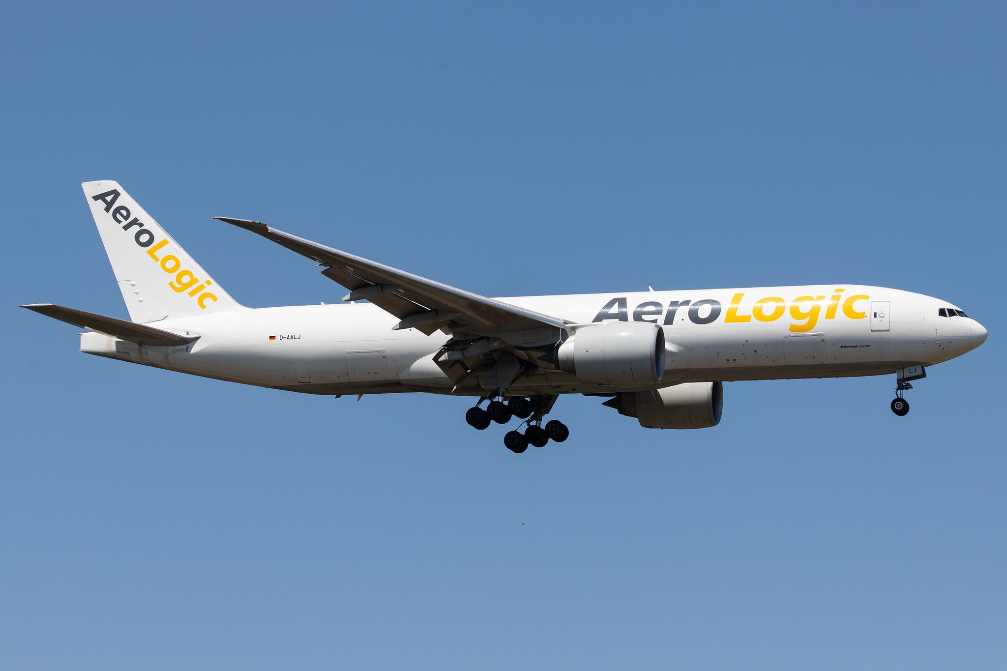 Frankfurt Airport: AeroLogic (3S / BOX) |  Boeing 777-F6N B77L | D-AALJ | MSN 37710