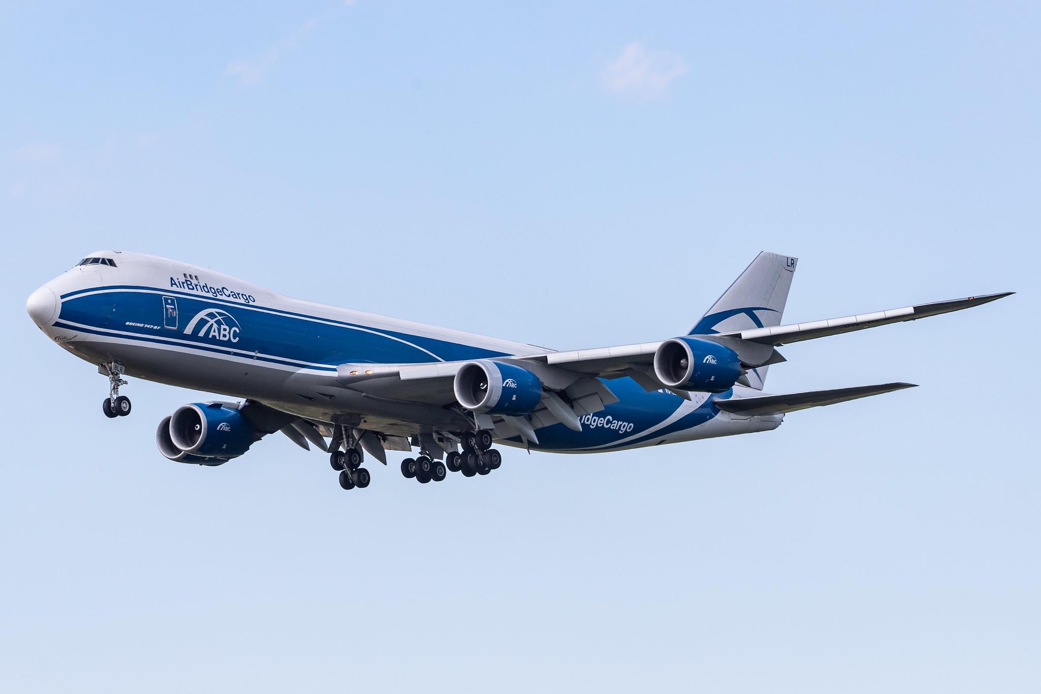 Frankfurt Airport: AirBridgeCargo (RU / ABW) | Operator: AirBridgeCargo Airlines |  Boeing 747-8HV(F) B748 | VQ-BLR | MSN 37668