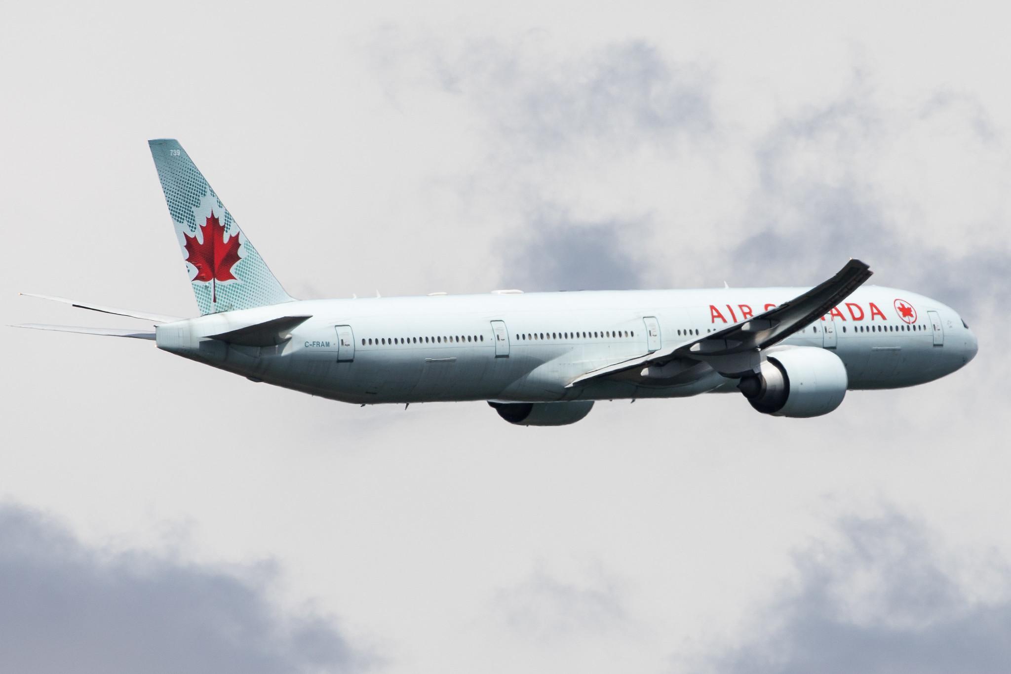 Frankfurt Airport: Air Canada (AC / ACA) |  Boeing 777-333(ER) B77W | C-FRAM | MSN 35250