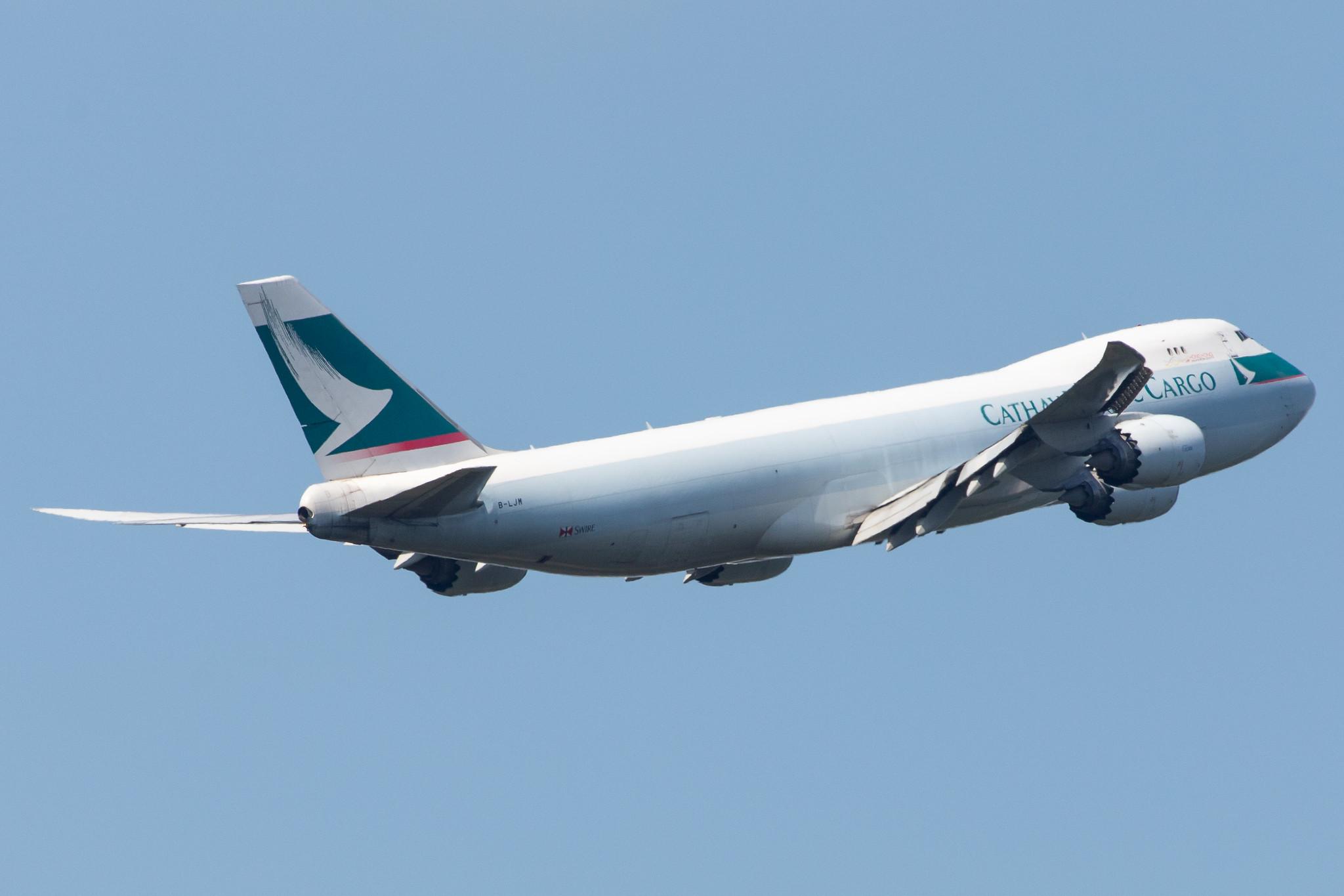 Frankfurt Airport: Cathay Pacific Cargo (CX / CPA) | Operator: Cathay Pacific |  Boeing 747-867(F) B748 | B-LJM | MSN 43825