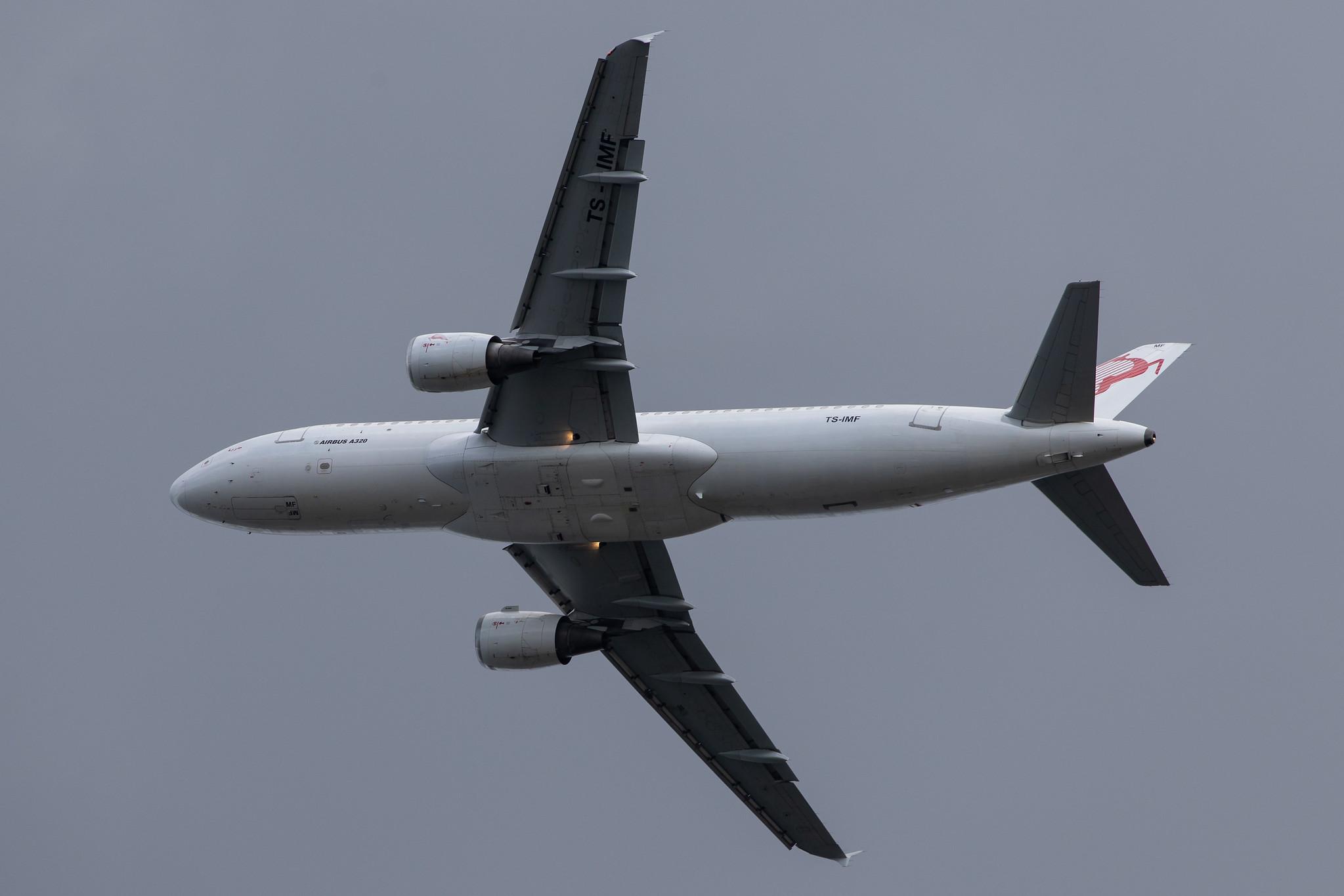 Frankfurt Airport: Tunisair (TU / TAR) |  Airbus A320-211 A320 | TS-IMF | MSN 0370