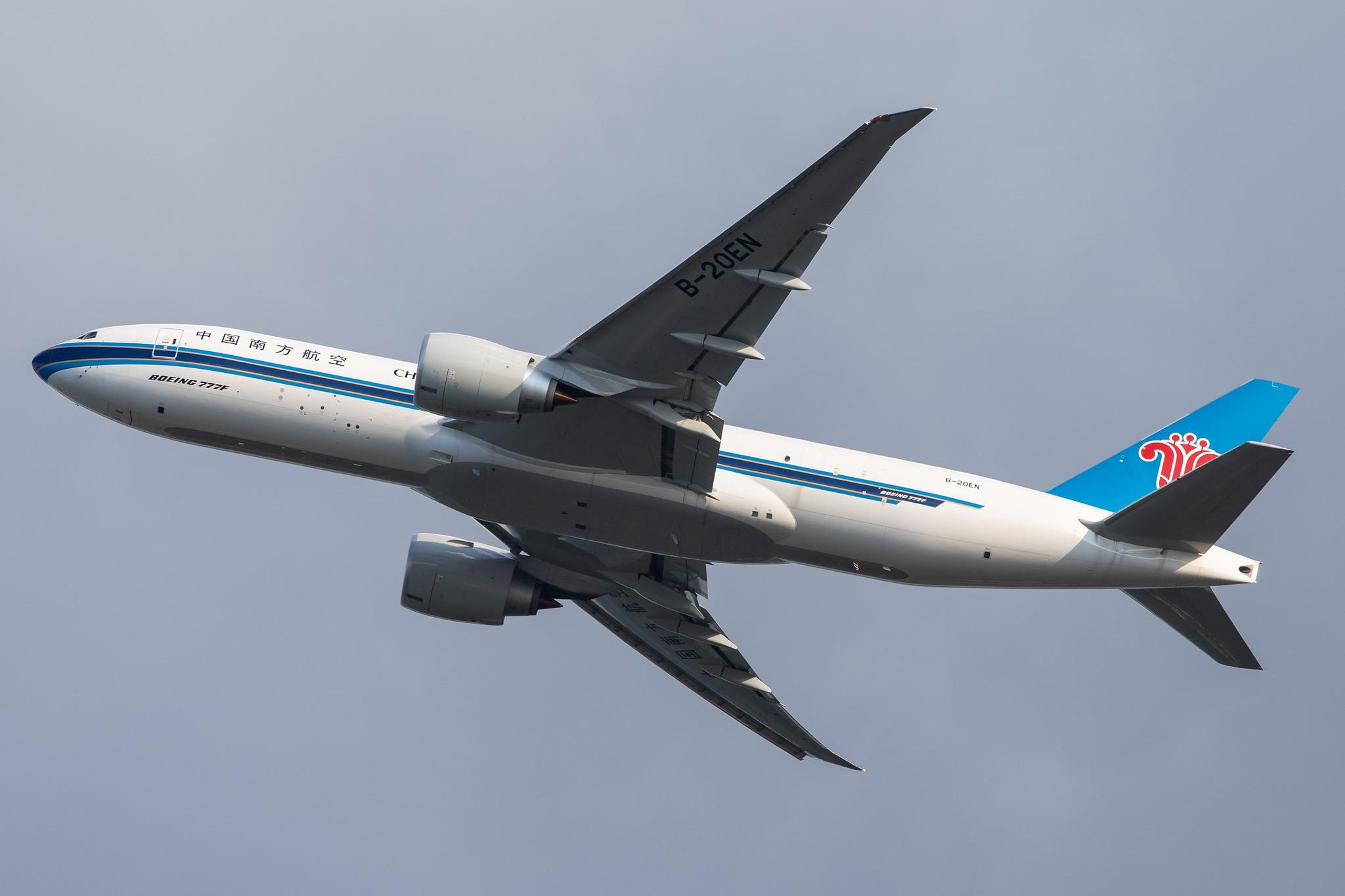 Frankfurt Airport: China Southern Cargo (CZ / CSN) | Operator: China Southern Airlines |  Boeing 777-F B77L | B-20EN | MSN 65422