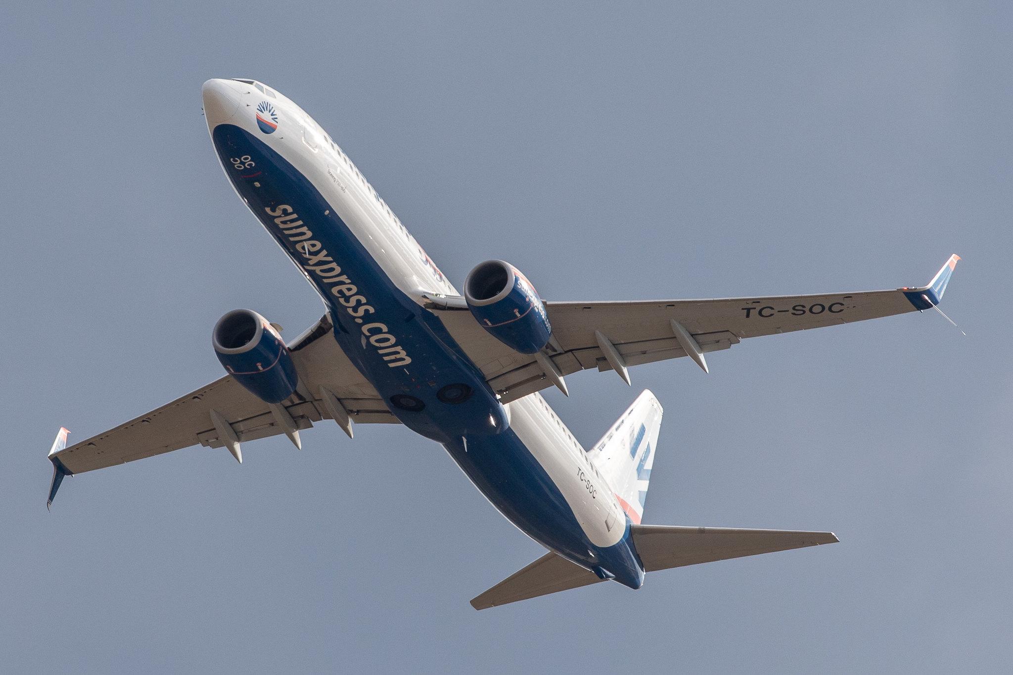 Frankfurt Airport: SunExpress (XQ / SXS) |  Boeing 737-8HC B738 | TC-SOC | MSN 61333
