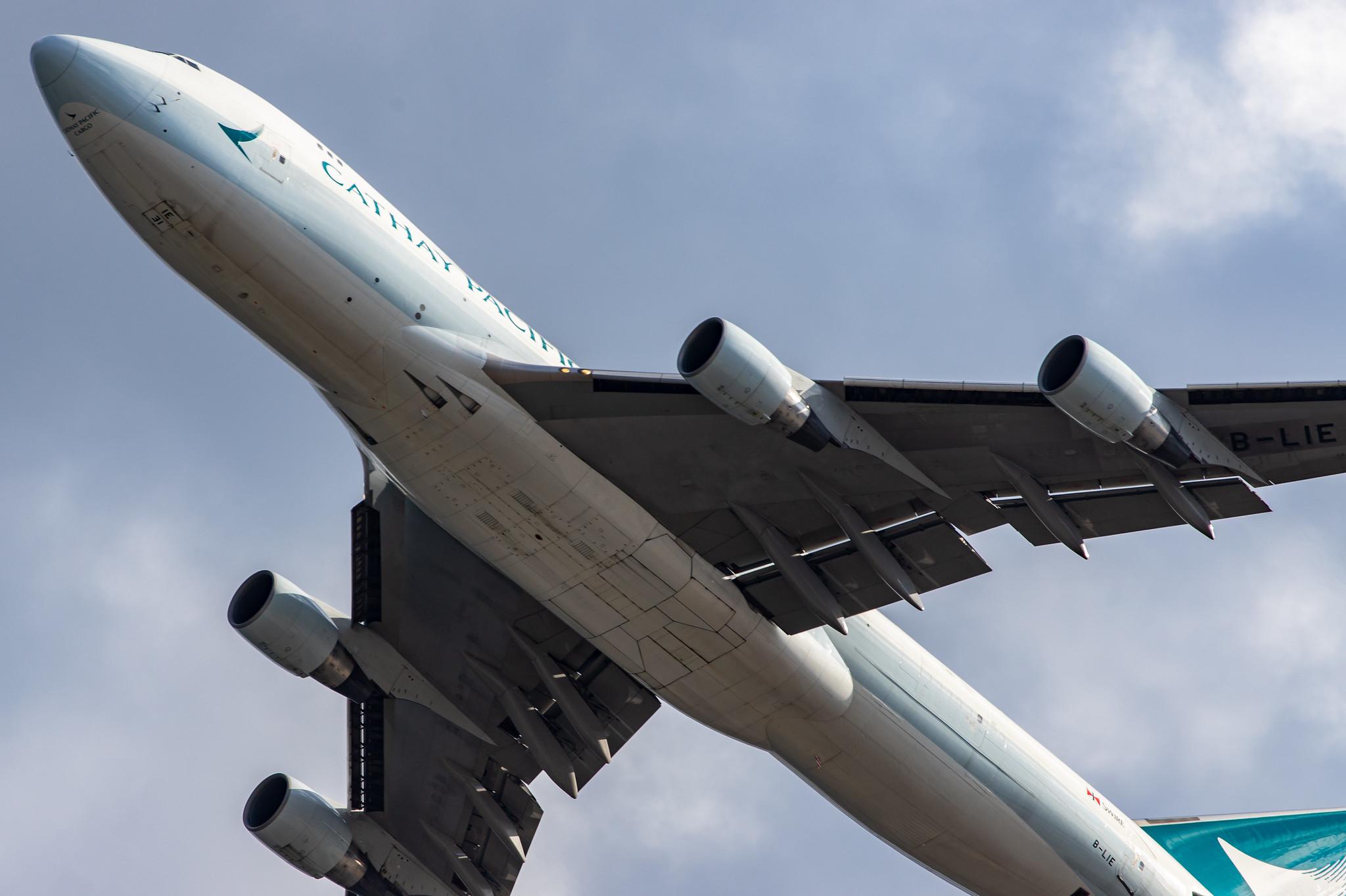 Frankfurt Airport: Cathay Pacific Cargo (CX / CPA) | Operator: Cathay Pacific |  Boeing 747-467F(ER) B744 | B-LIE | MSN 36870
