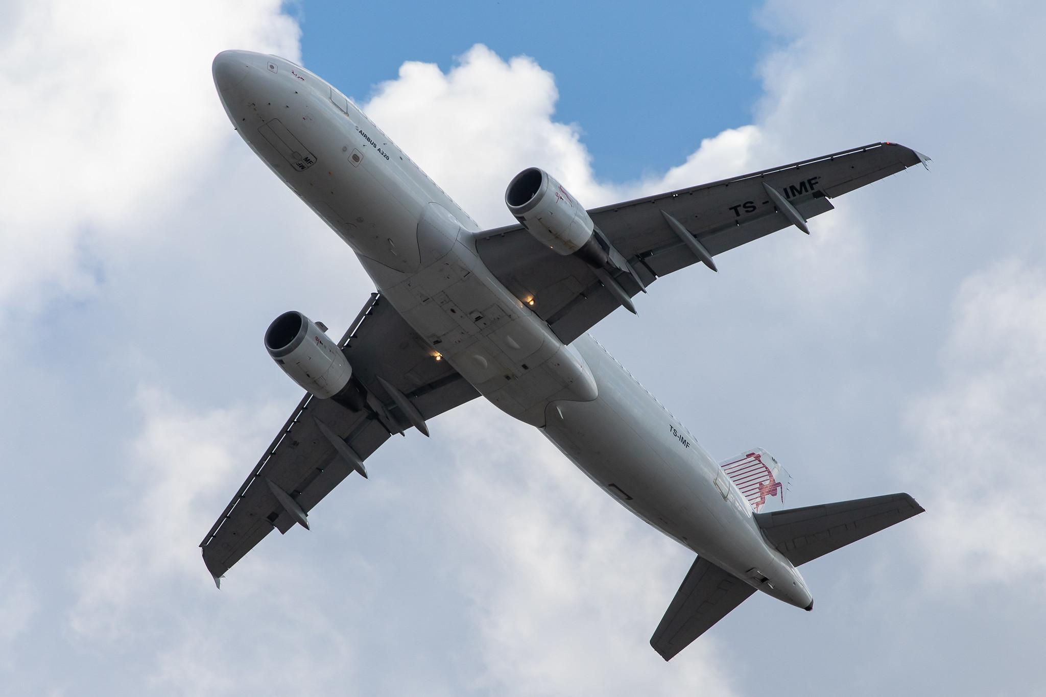 Frankfurt Airport: Tunisair (TU / TAR) |  Airbus A320-211 A320 | TS-IMF | MSN 0370