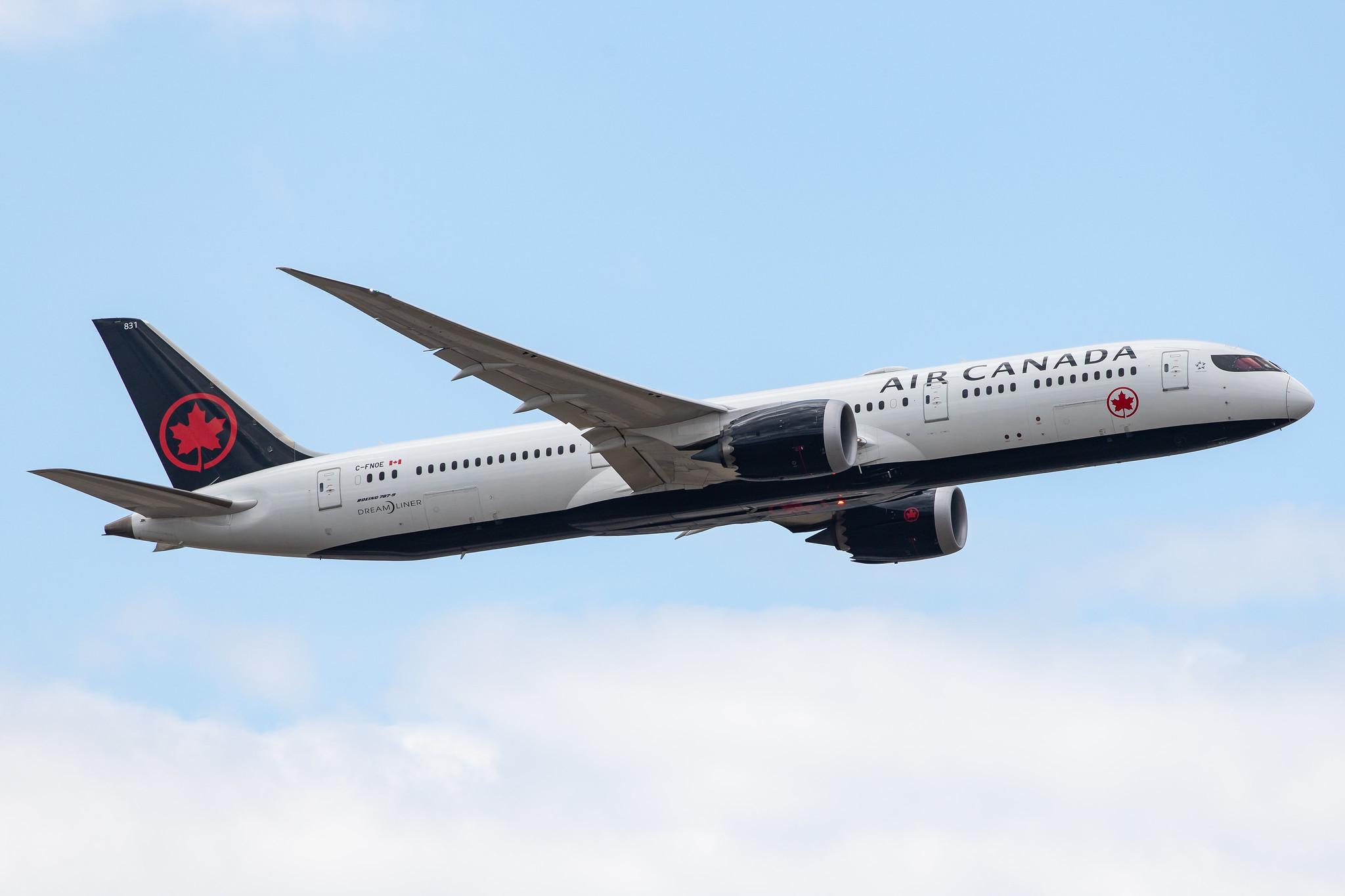 Frankfurt Airport: Air Canada (AC / ACA) |  Boeing 787-9 Dreamliner B789 | C-FNOE | MSN 35265