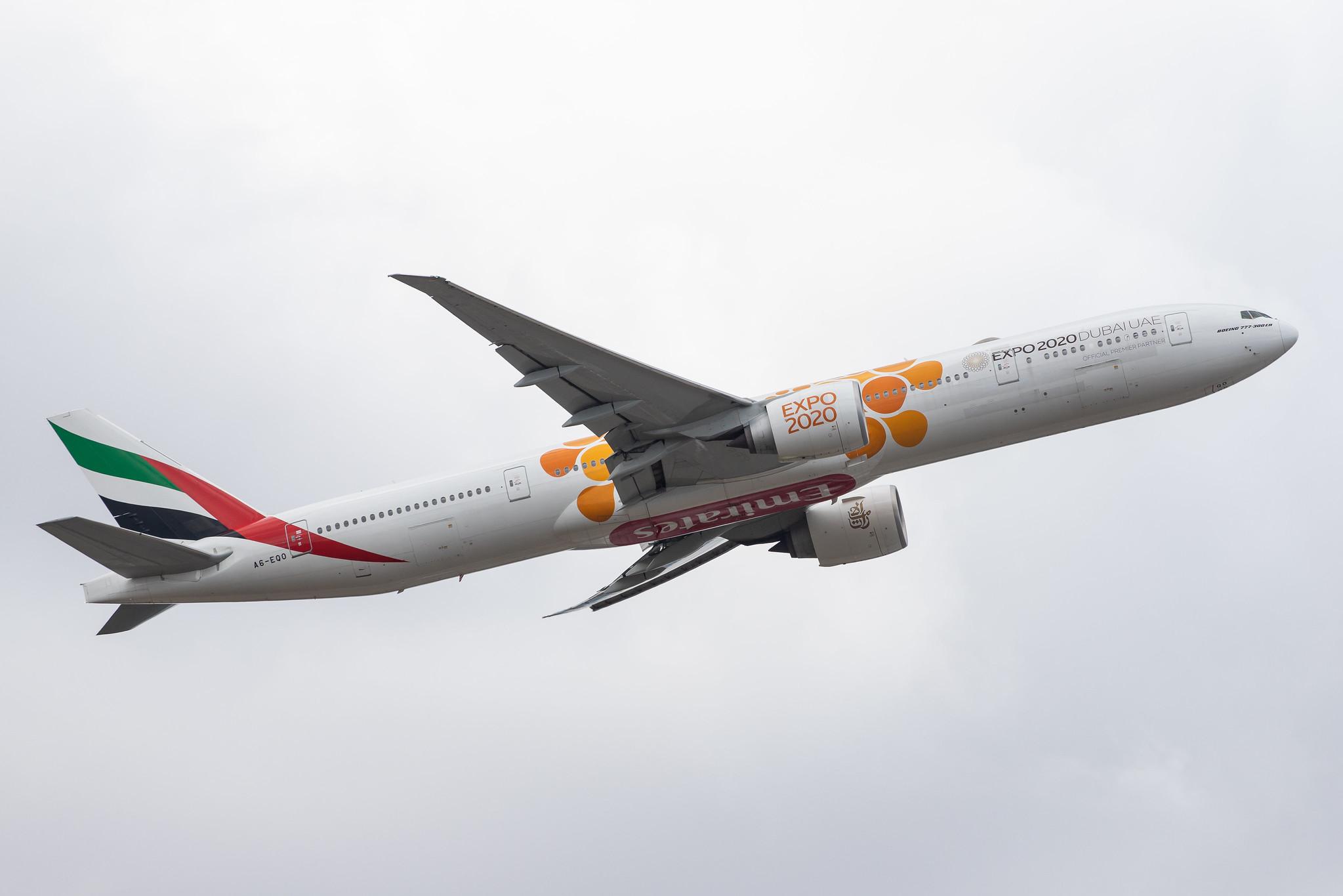 Frankfurt Airport: Emirates (EK / UAE) |  Livery: Expo 2020 - Opportunity Livery |  Boeing 777-31H(ER) B77W | A6-EQO | MSN 42364