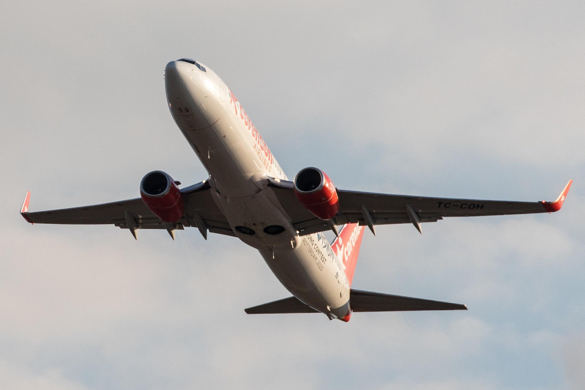 Frankfurt Airport: Corendon Airlines (XC / CAI) |  Boeing 737-8EH B738 | TC-COH | MSN 35850