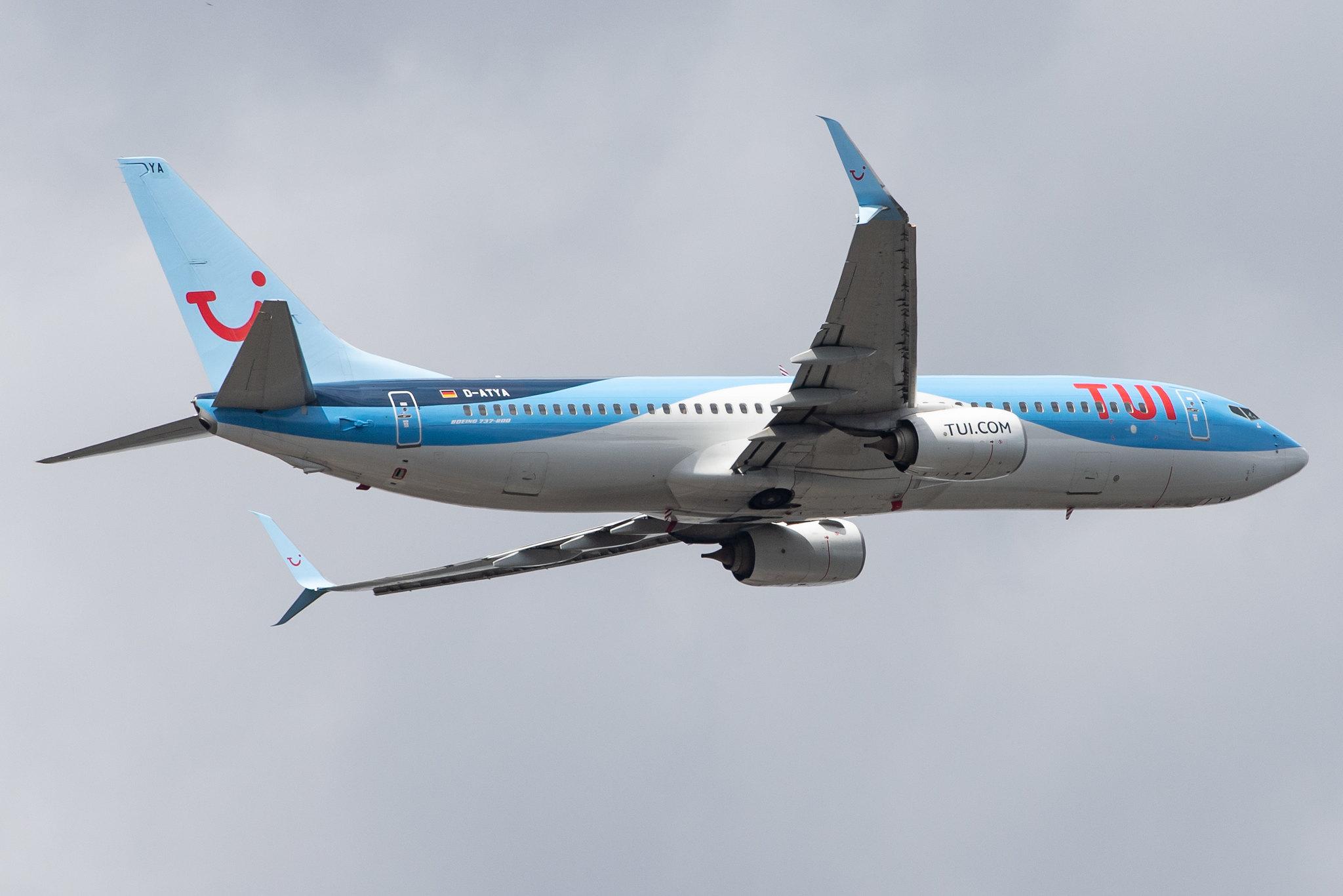 Frankfurt Airport: TUI (X3 / TUI) | Operator: TUI fly |  Boeing 737-8K5 B738 | D-ATYA | MSN 37256