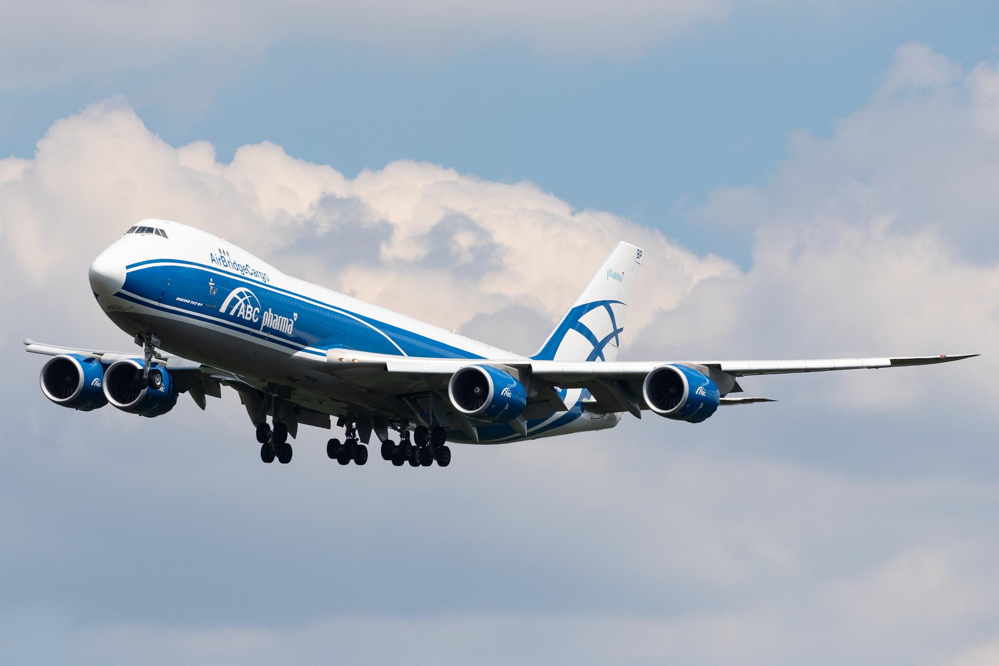 Frankfurt Airport: AirBridgeCargo (RU / ABW) | Operator: AirBridgeCargo Airlines |  Boeing 747-8HV(F) B748 | VP-BBP | MSN 63659