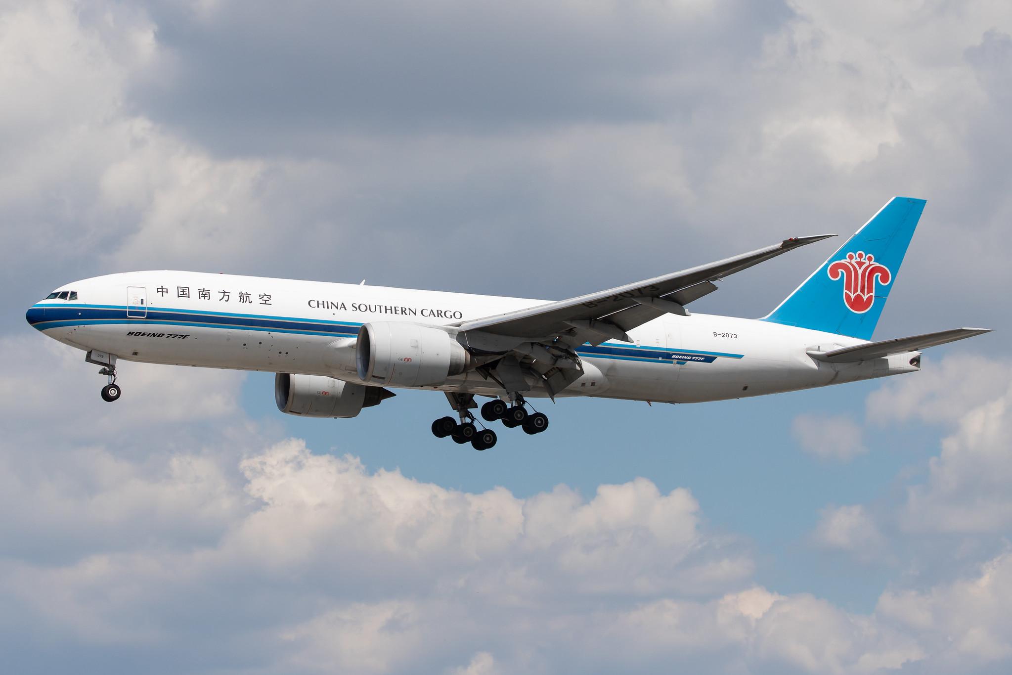 Frankfurt Airport: China Southern Cargo (CZ / CSN) | Operator: China Southern Airlines |  Boeing 777-F1B B77L | B-2073 | MSN 37311