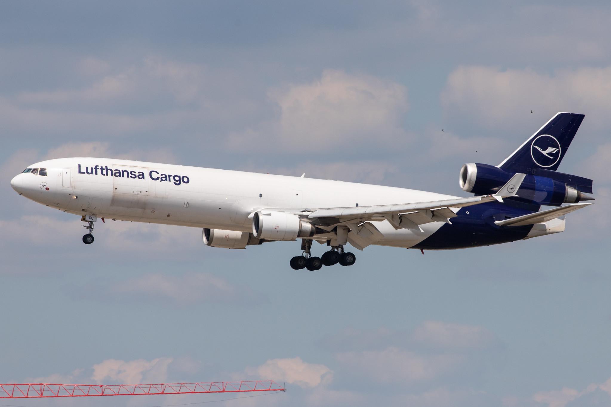 Frankfurt Airport: Lufthansa Cargo (/ GEC) |  McDonnell Douglas MD-11F MD11 | D-ALCC | MSN 48783