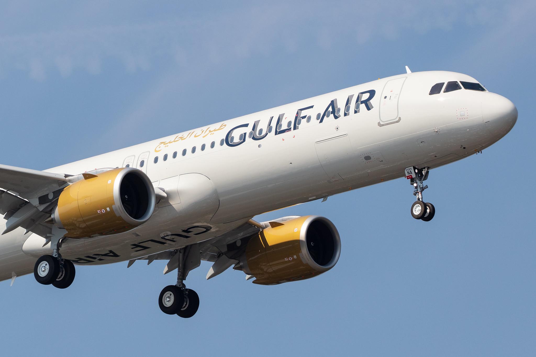 Hamburg Airport: Gulf Air (GF / GFA) |  Airbus A321-253NX A21N | D-AYAR | MSN 9433