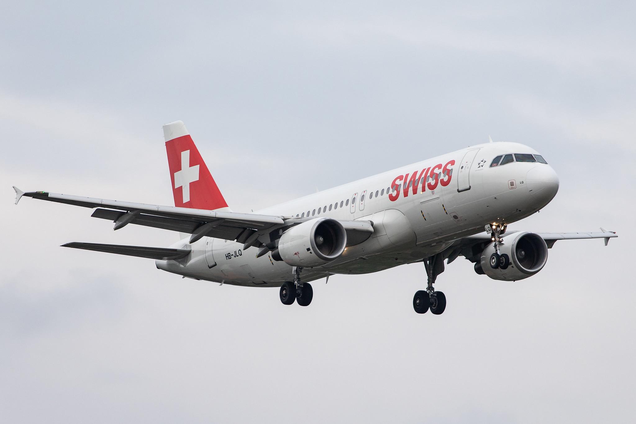 Hamburg Airport: Swiss (LX / SWR) |  Airbus A320-214 A320 | HB-JLQ | MSN 4673