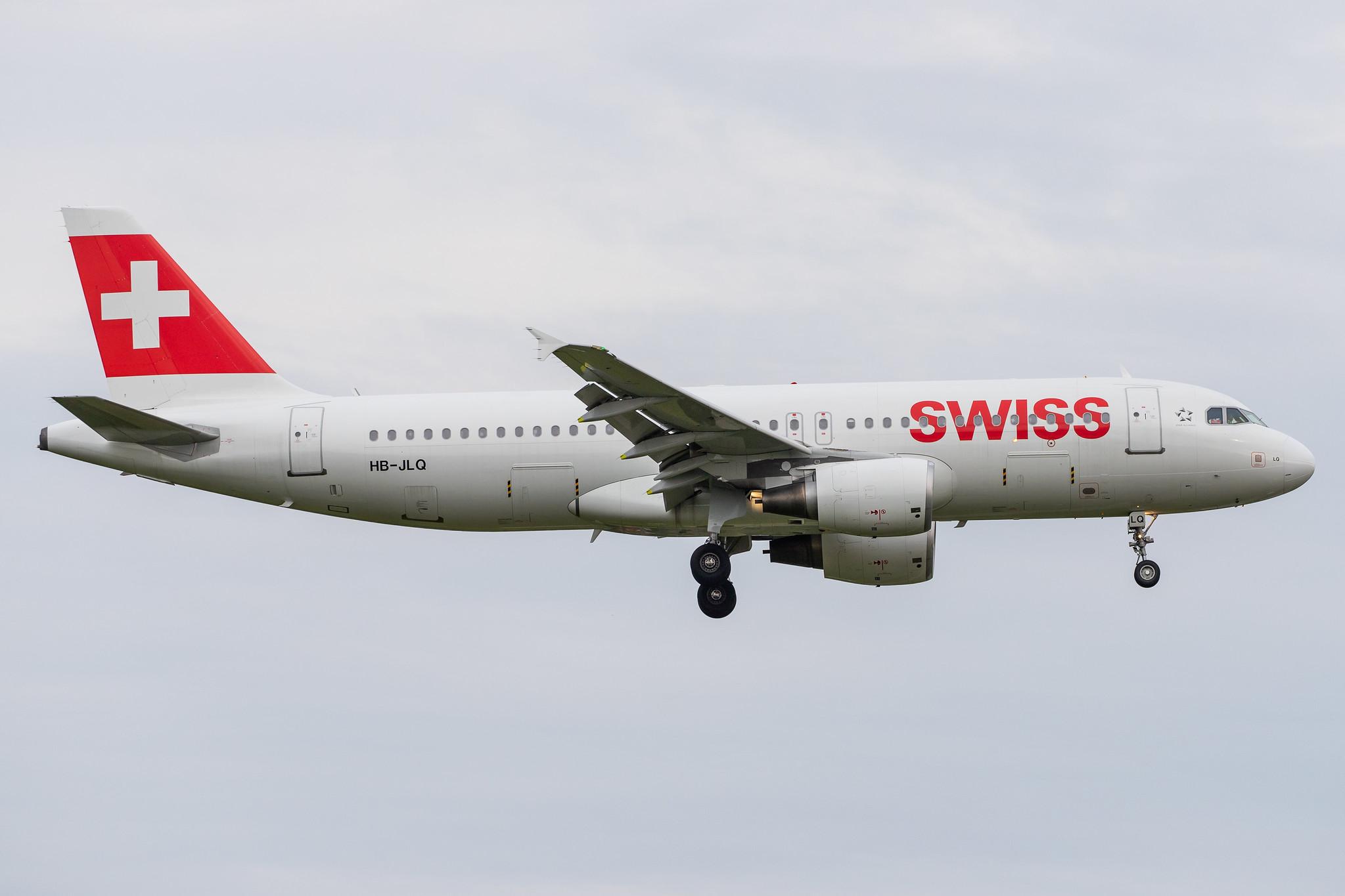 Hamburg Airport: Swiss (LX / SWR) |  Airbus A320-214 A320 | HB-JLQ | MSN 4673