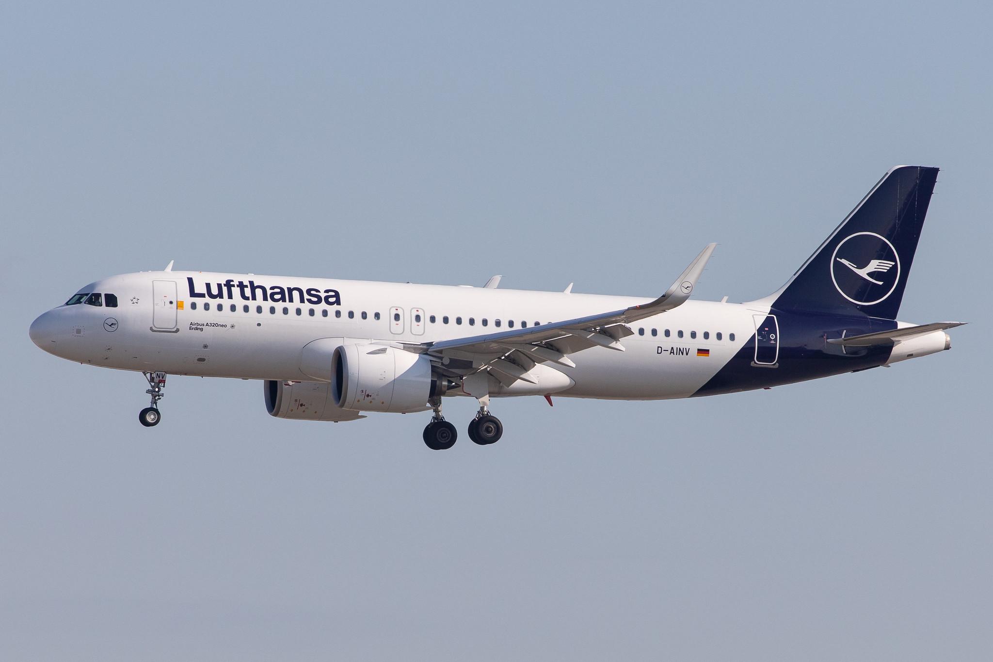 Frankfurt Airport: Lufthansa (LH / DLH) |  Airbus A320-271N A20N | D-AINV | MSN 9071