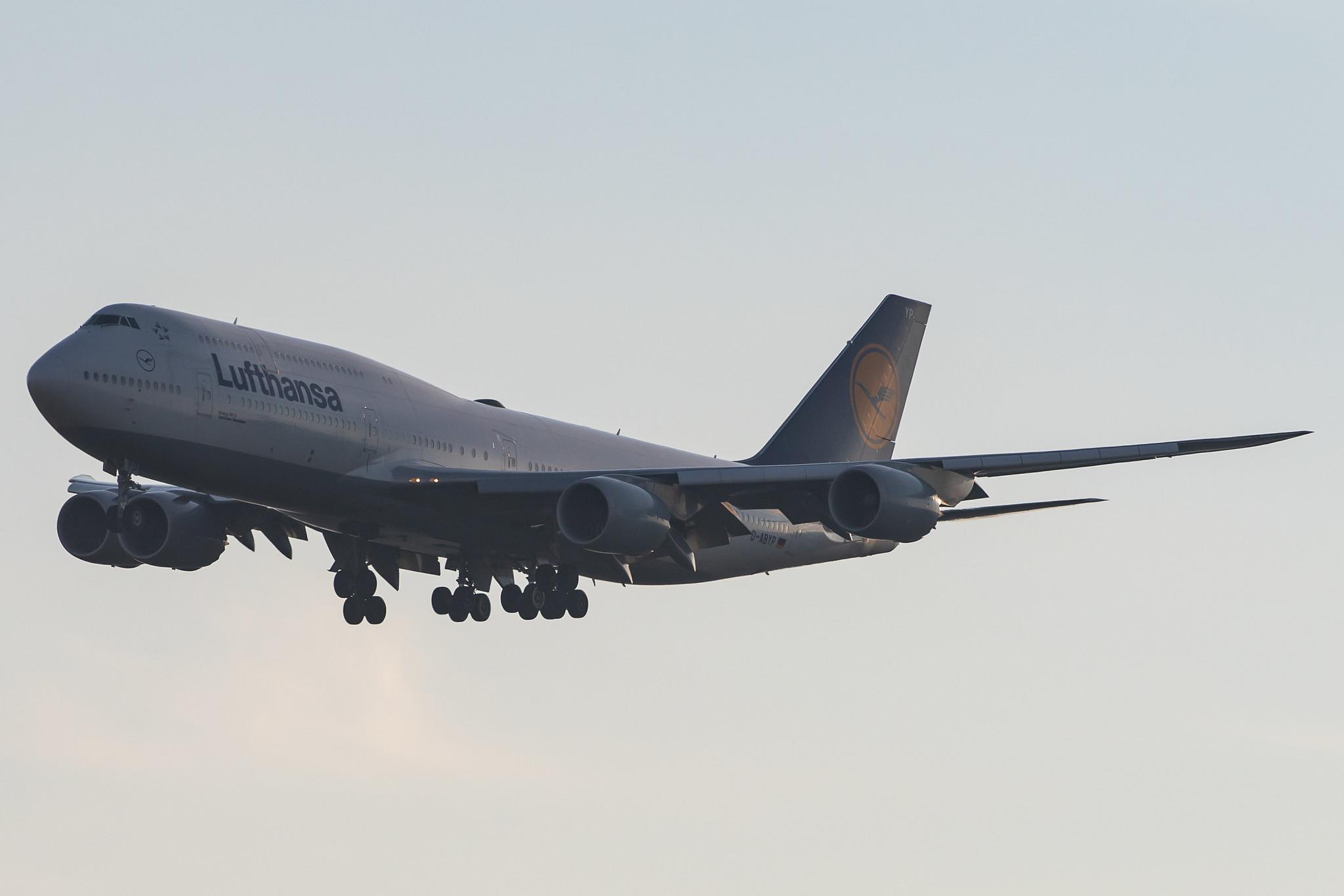Frankfurt Airport: Lufthansa (LH / DLH) |  Boeing 747-830 B748 | D-ABYP | MSN 37839