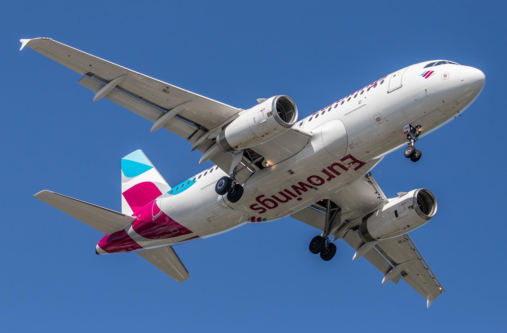 Hamburg Airport: Eurowings (EW / EWG) |  Airbus A319-132 A319 | D-AGWG | MSN 3193