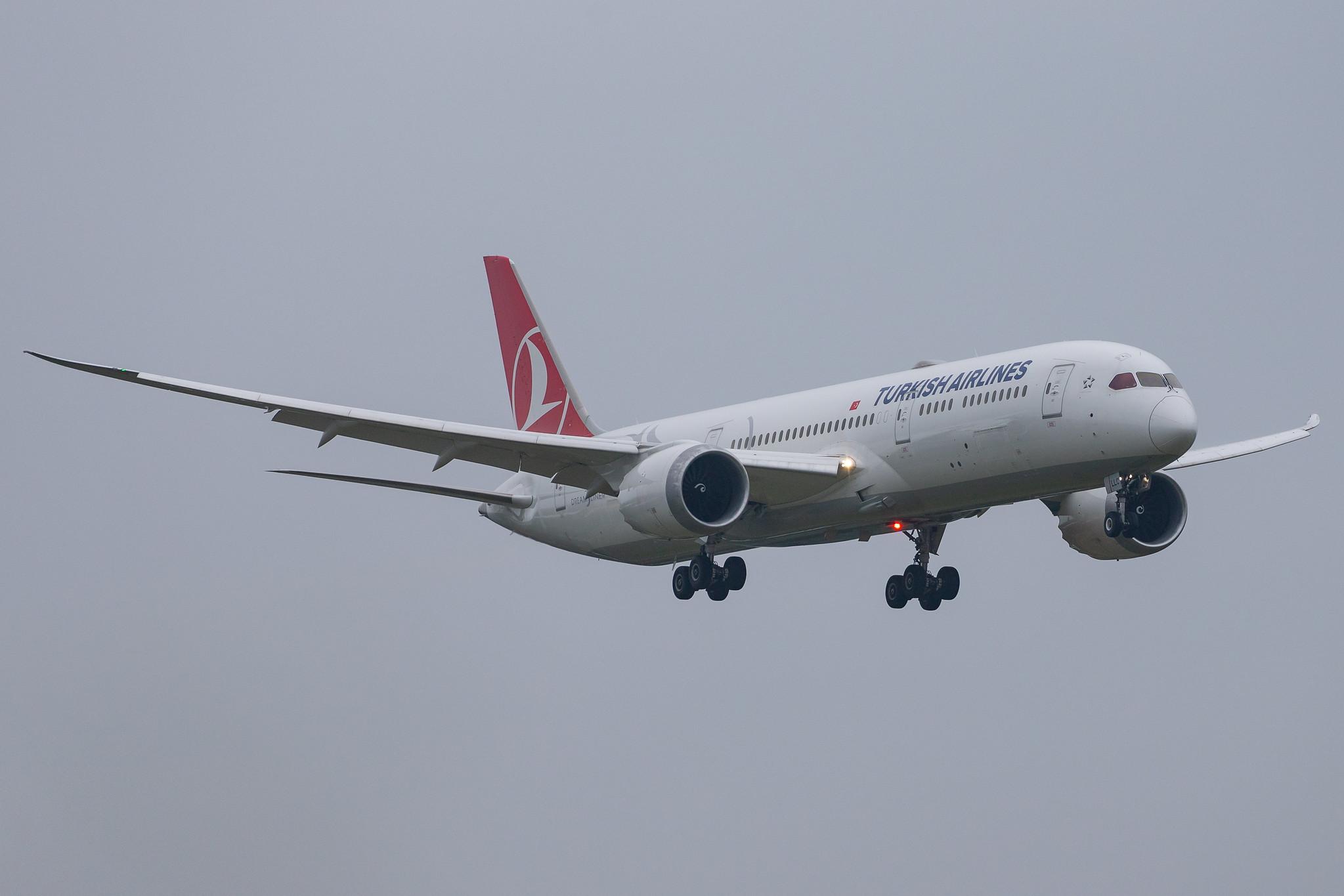 Hamburg Airport: Turkish Airlines (TK / THY) |  Boeing 787-9 Dreamliner B789 | TC-LLC | MSN 65803