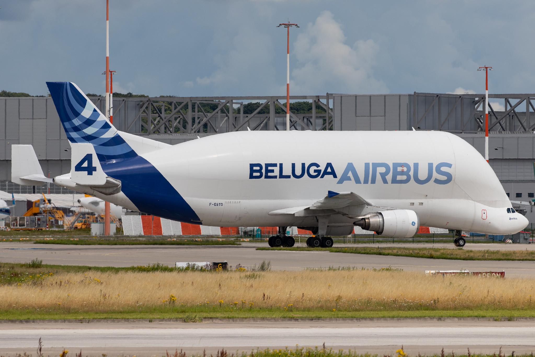 Hamburg Finkenwerder: Airbus Transport International (4Y / BGA) |  Airbus A300-608ST Beluga A3ST | F-GSTD | MSN 776