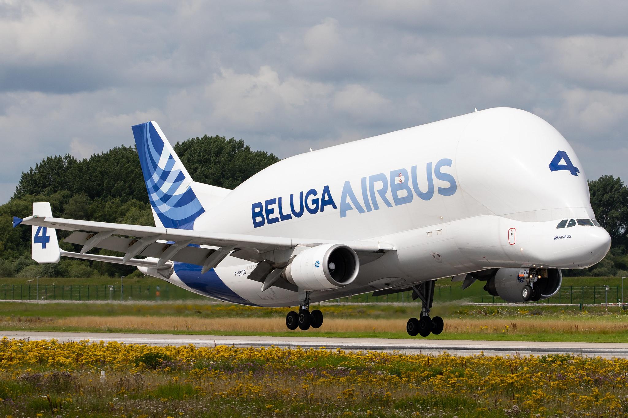 Hamburg Finkenwerder: Airbus Transport International (4Y / BGA) |  Airbus A300-608ST Beluga A3ST | F-GSTD | MSN 776