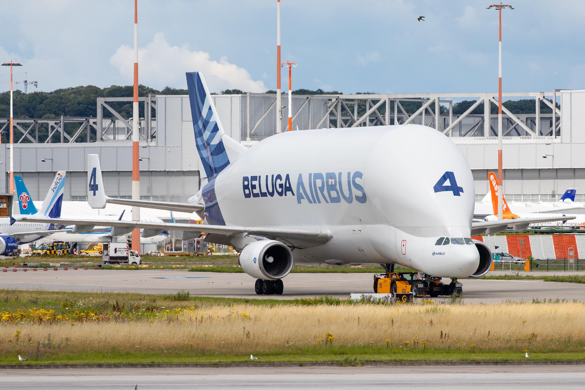 Hamburg Finkenwerder: Airbus Transport International (4Y / BGA) |  Airbus A300-608ST Beluga A3ST | F-GSTD | MSN 776