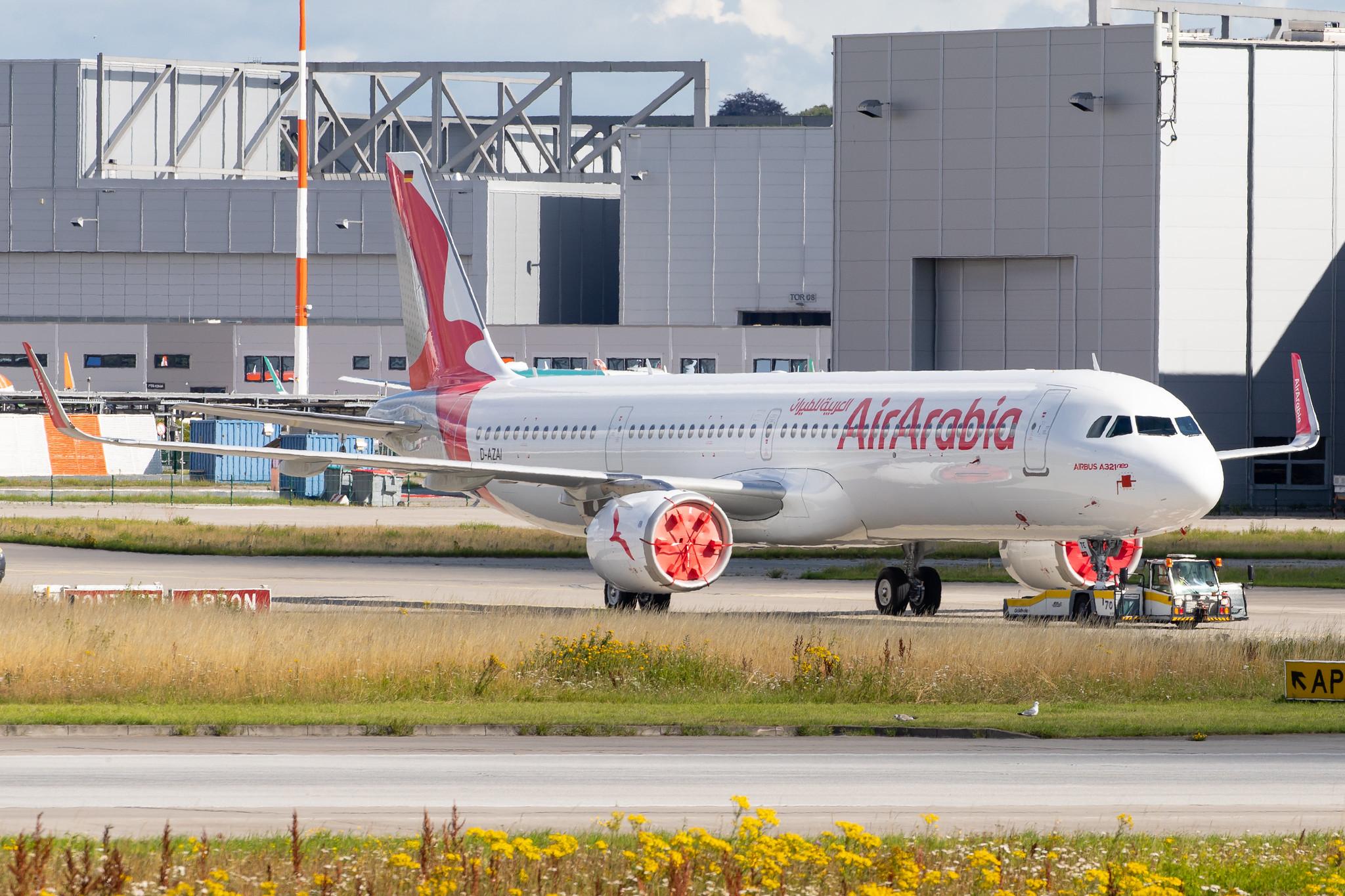 Hamburg Finkenwerder: Air Arabia  (G9 / ABY) |  Airbus A321-251NX A21N | D-AZAI | MSN 9265