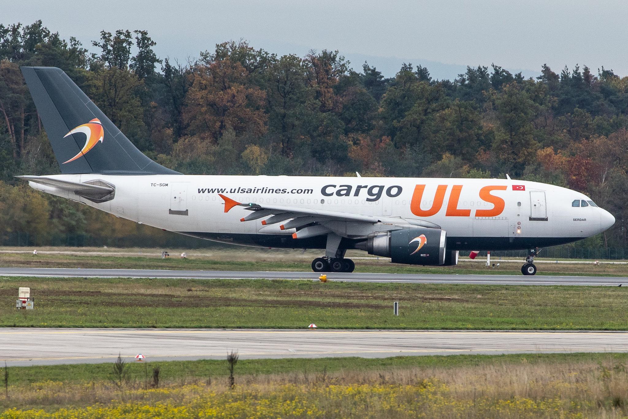 Frankfurt Airport: ULS Airlines Cargo (GO / KZU) |  Airbus A310-308(F) A310 | TC-SGM | MSN 592