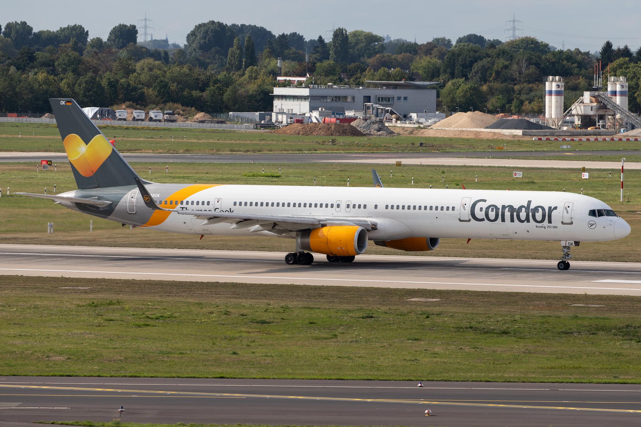 Düsseldorf Airport: Condor (DE / CFG) |  Boeing 757-330 B753 | D-ABOK | MSN 29020