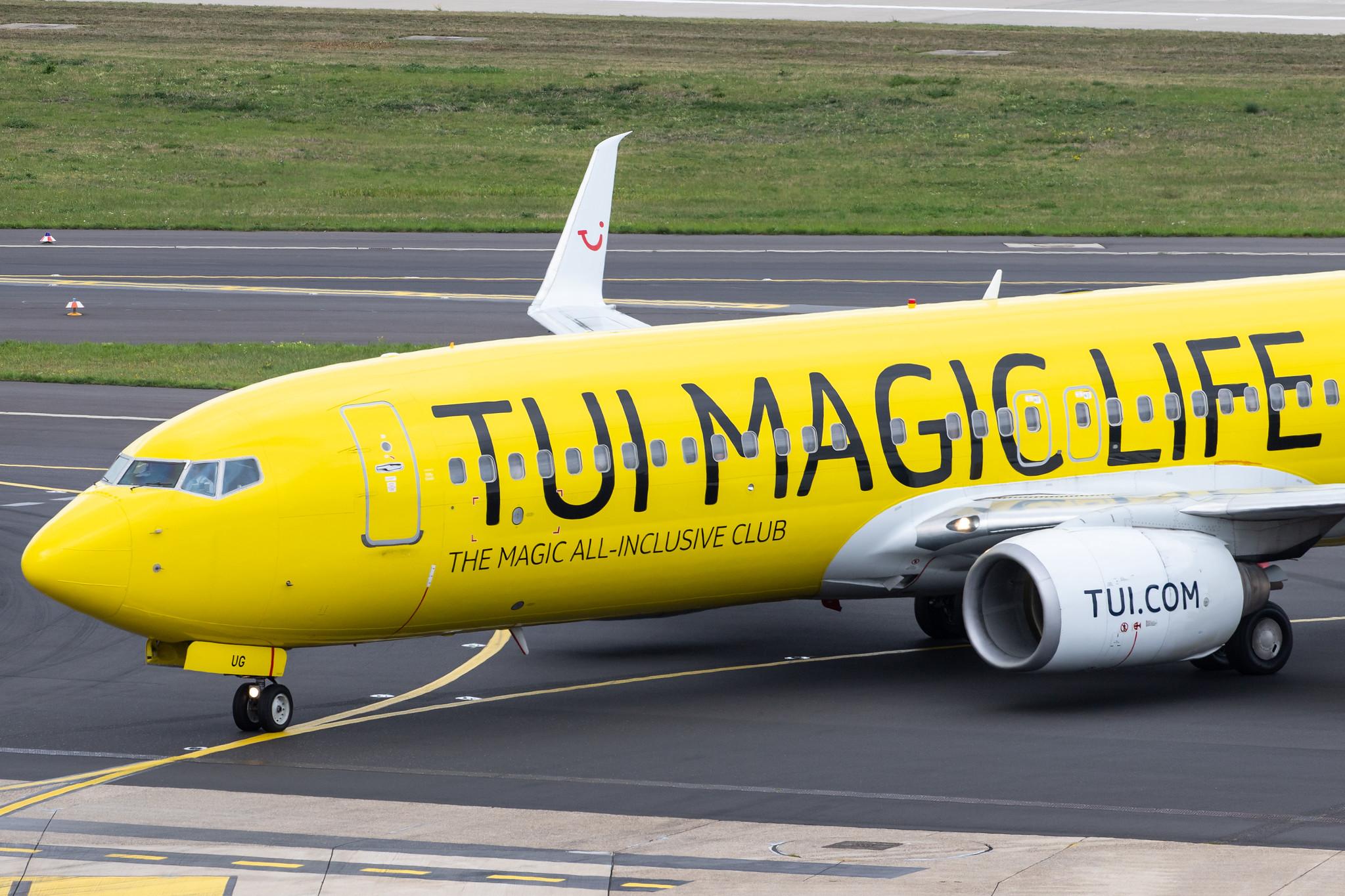 Düsseldorf Airport: TUIfly (X3/TUI) |  Boeing 737-8K5 B738 | D-ATUG | MSN 34688