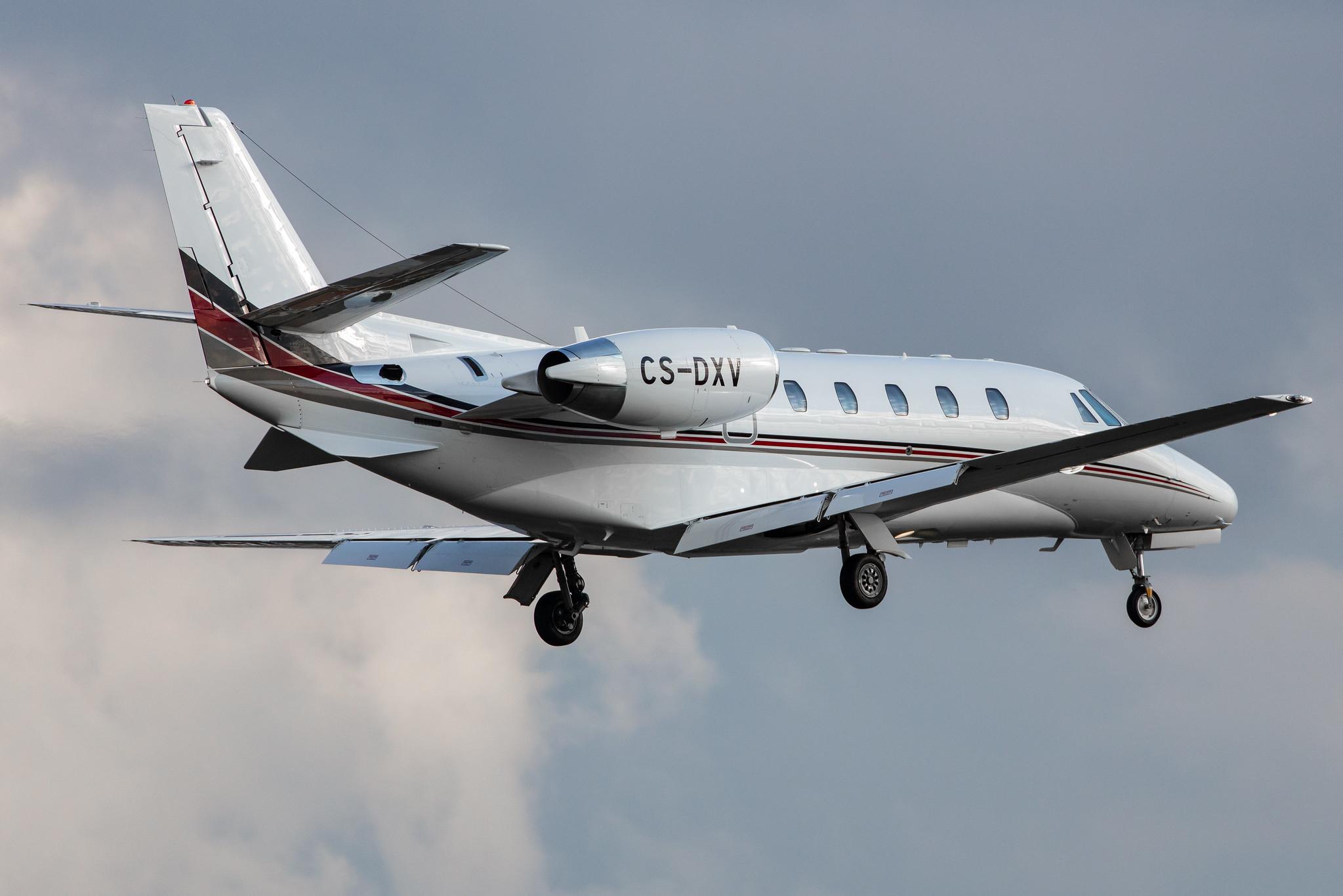 Hamburg Airport: NetJets Europe (/ NJE) | Operator: NetJets |  Cessna 560XLS Citation Excel C56X | CS-DXV | MSN 560-5782