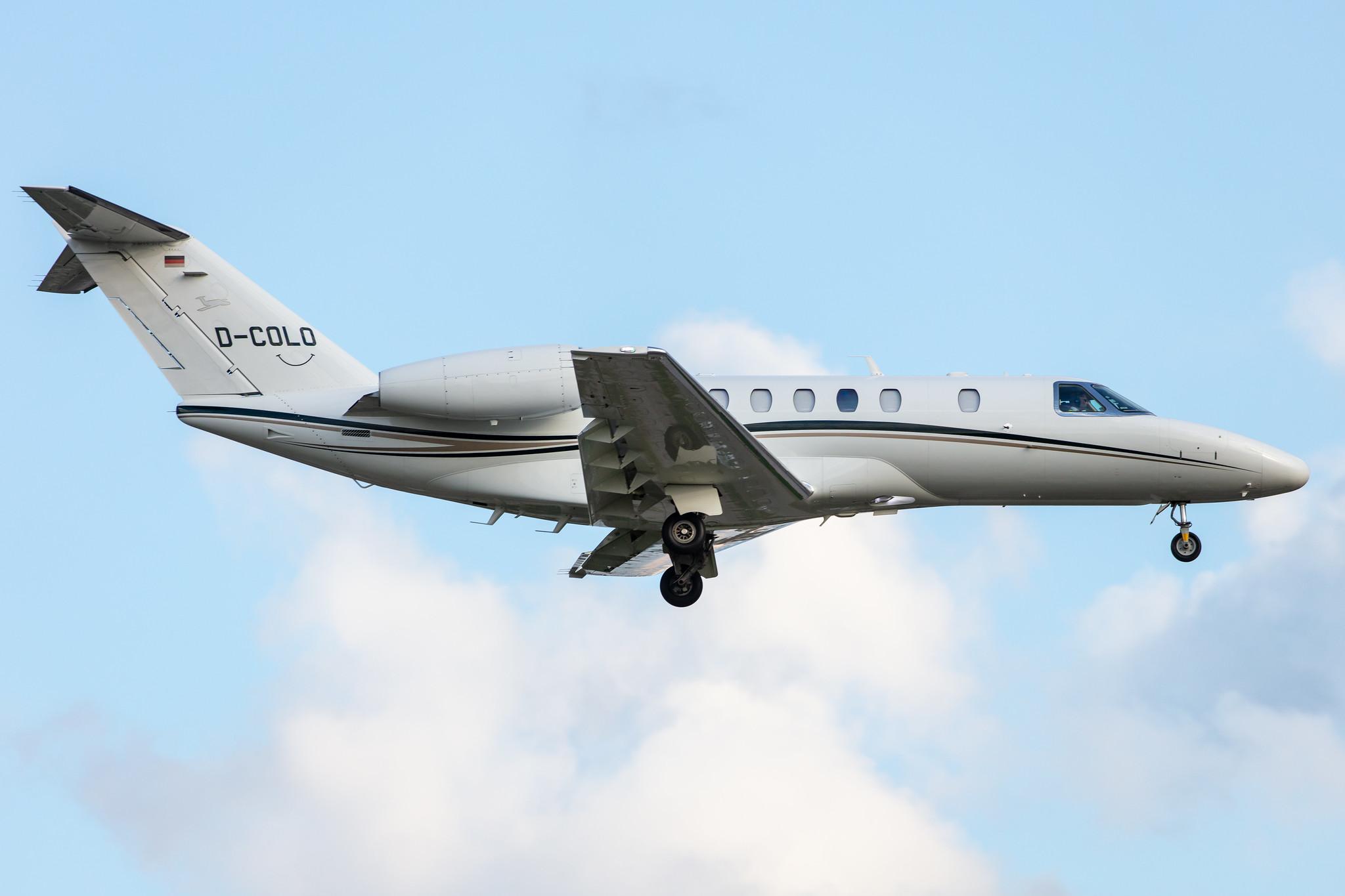 Hamburg Airport: JK JetKontor |  Cessna 525C Citation CJ4 C25C | D-COLO | MSN 525C-0044