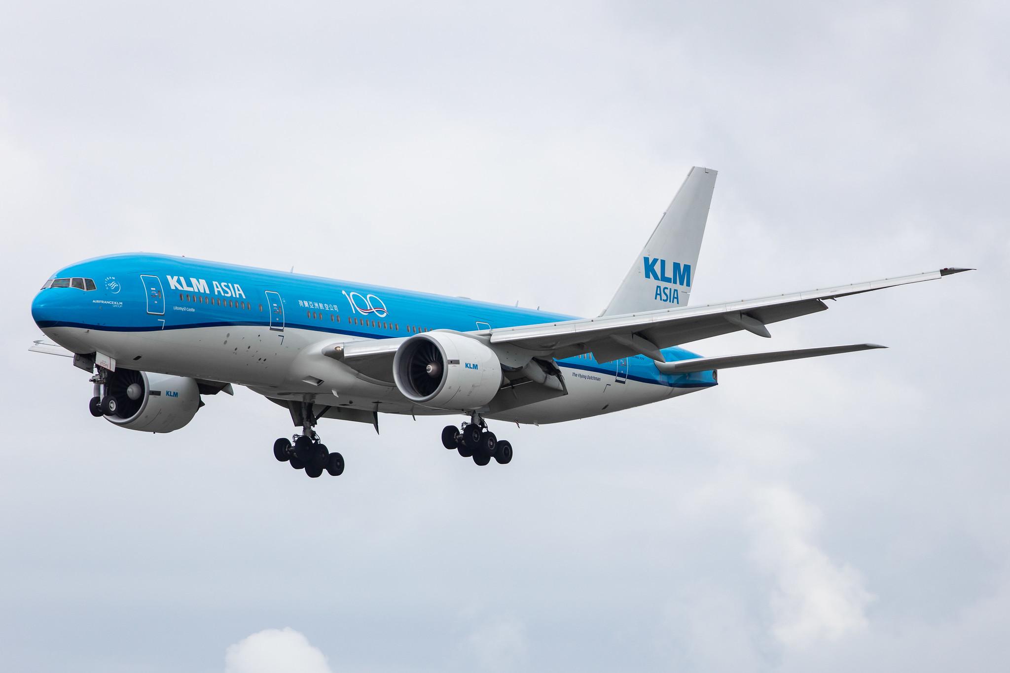 Amsterdam Airport Schiphol: KLM (KL / KLM) |  Boeing 777-206(ER) B772 | PH-BQL | MSN 34711