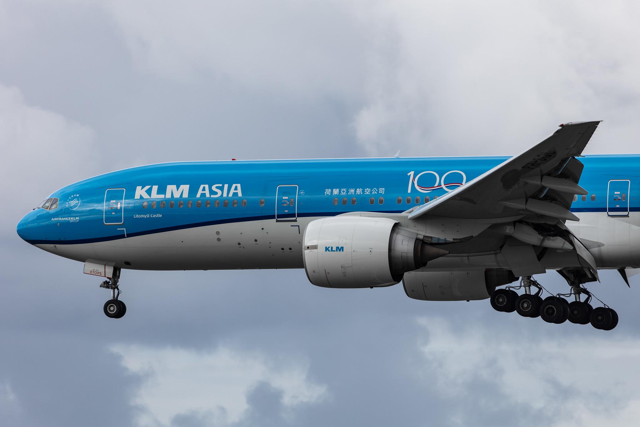 Amsterdam Airport Schiphol: KLM (KL / KLM) |  Boeing 777-206(ER) B772 | PH-BQL | MSN 34711