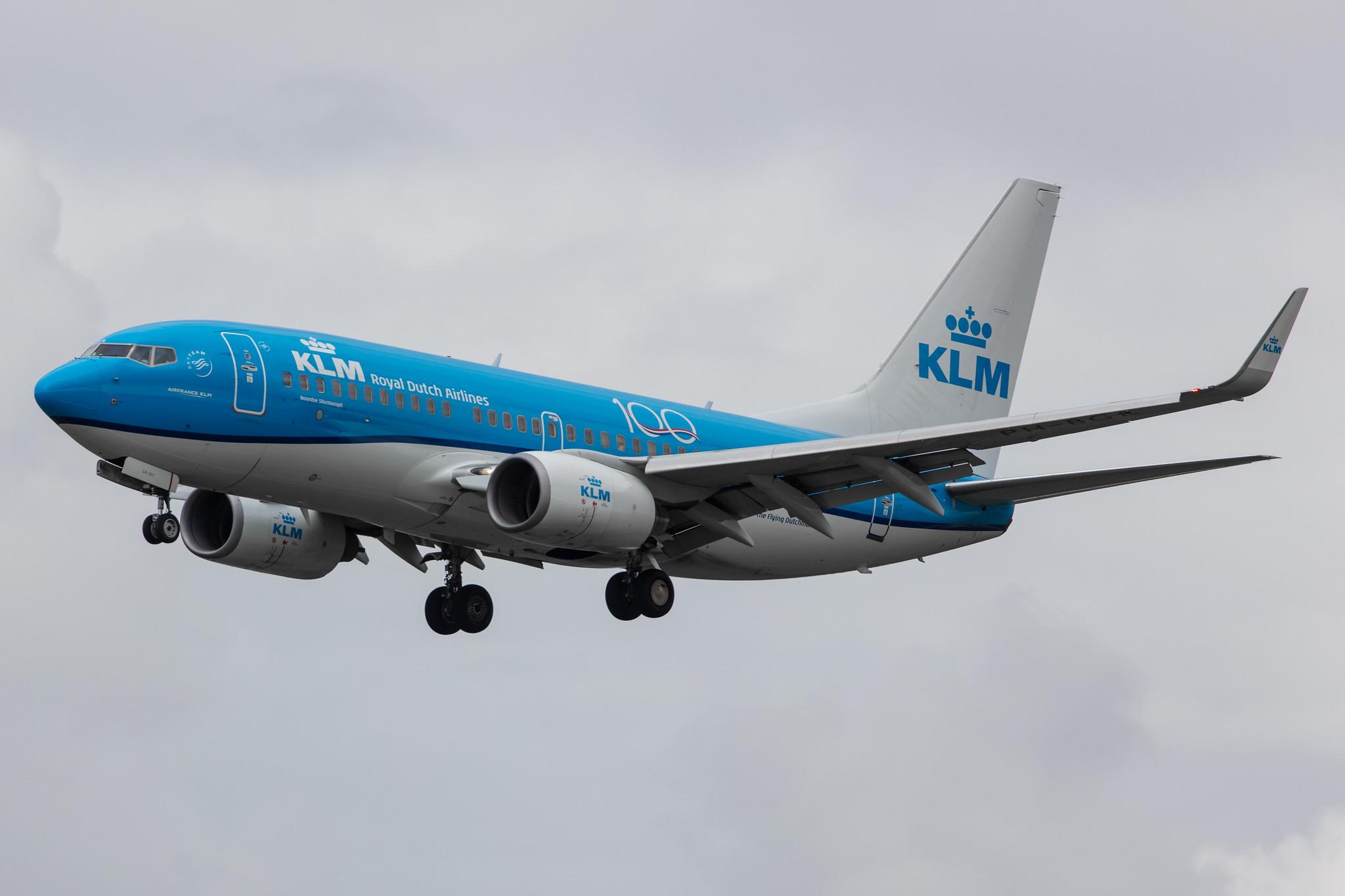 Amsterdam Airport Schiphol: KLM (KL / KLM) |  Boeing 737-7K2 B737 | PH-BGK | MSN 38054