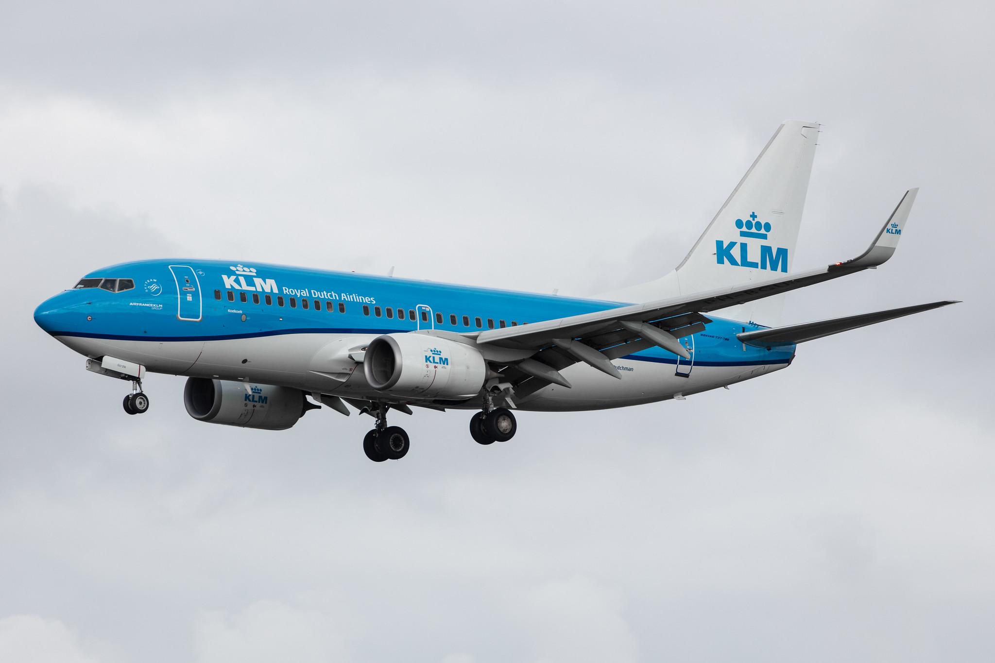 Amsterdam Airport Schiphol: KLM (KL / KLM) |  Boeing 737-7K2 B737 | PH-BGU | MSN 39257