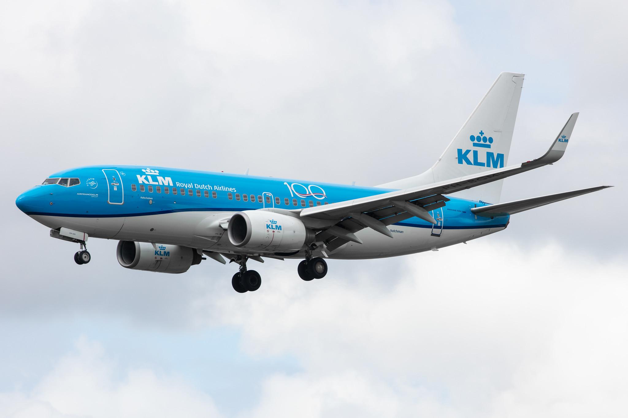 Amsterdam Airport Schiphol: KLM (KL / KLM) |  Boeing 737-7K2 B737 | PH-BGM | MSN 39255