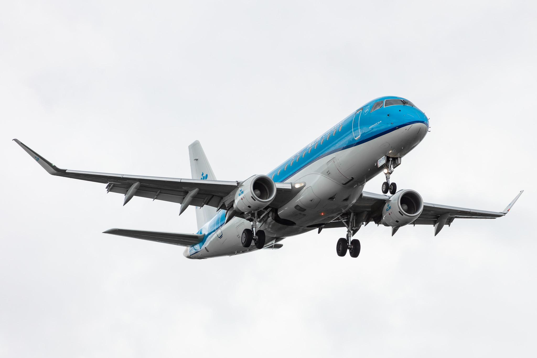 Amsterdam Airport Schiphol: KLM (KL / KLM) | Operator: KLM Cityhopper |  Embraer E175STD E75L | PH-EXU | MSN 17000708