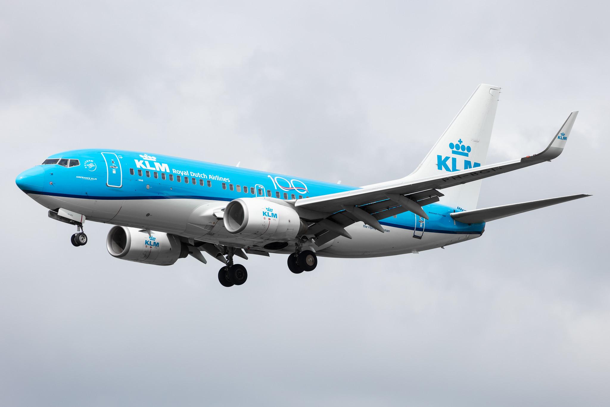 Amsterdam Airport Schiphol: KLM (KL / KLM) |  Boeing 737-7K2 B737 | PH-BGI | MSN 30364