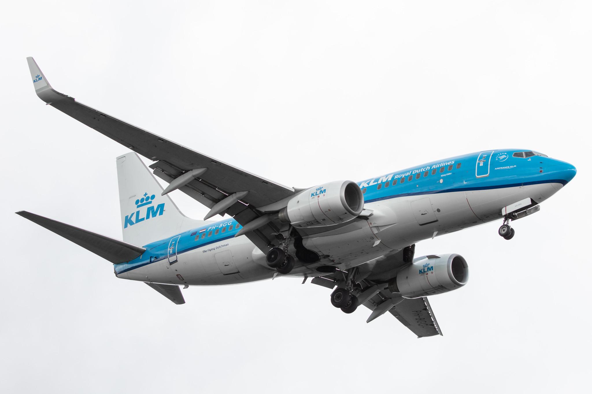 Amsterdam Airport Schiphol: KLM (KL / KLM) |  Boeing 737-7K2 B737 | PH-BGG | MSN 30367