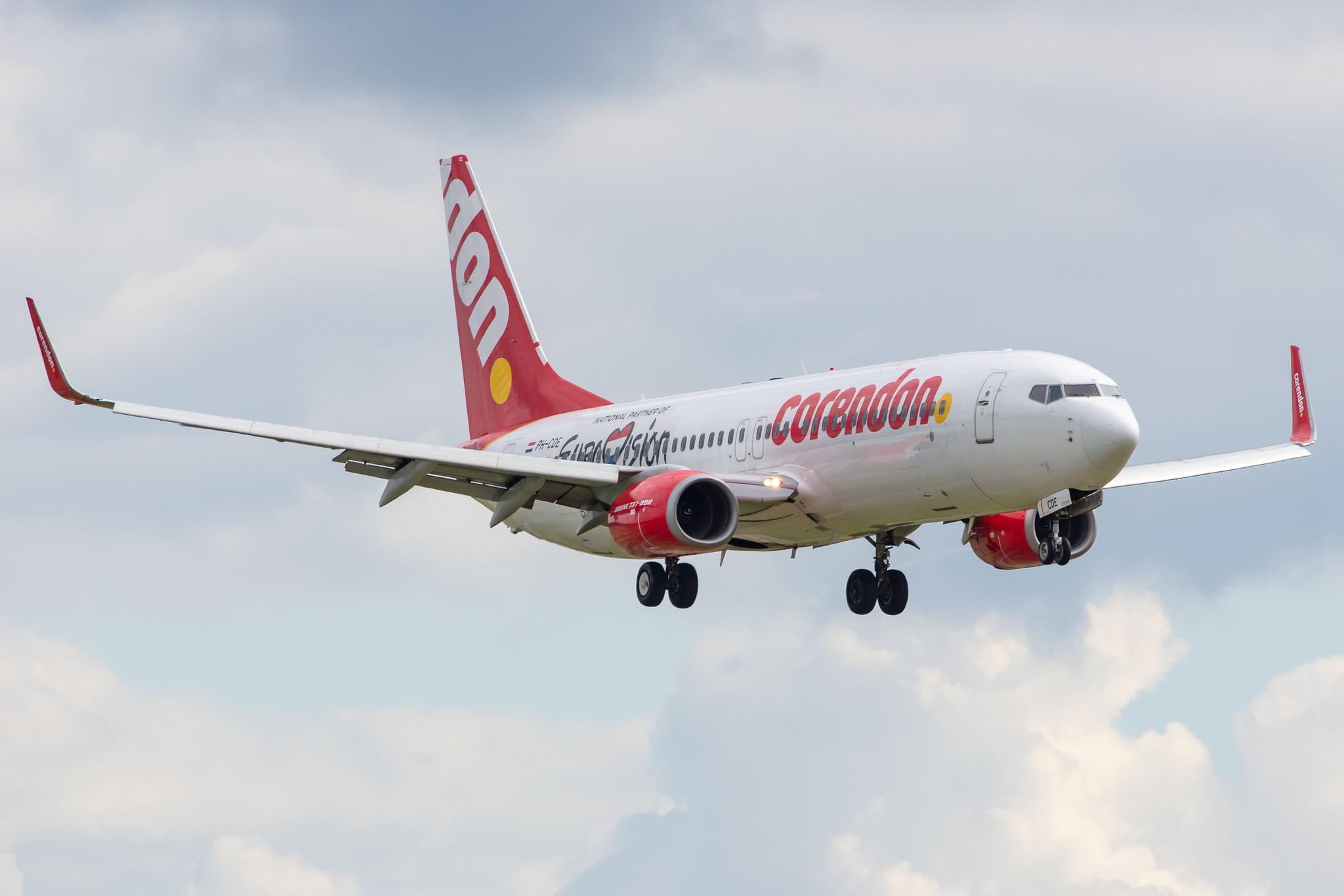 Amsterdam Airport Schiphol: Corendon Airlines (XC / CAI) | Operator: Corendon Dutch Airlines |  Boeing 737-8KN B738 | PH-CDE | MSN 35795
