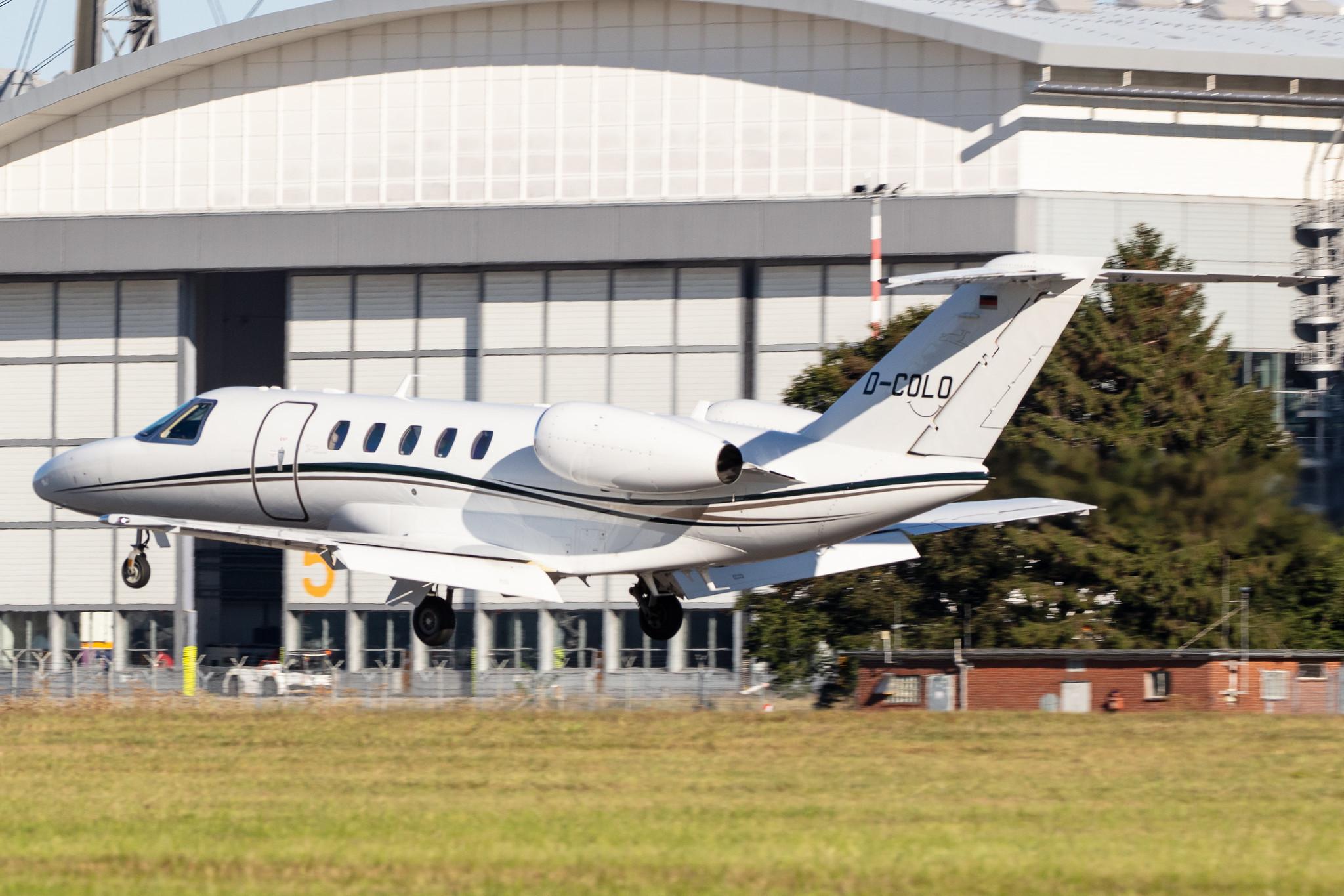 Hamburg Airport: JK JetKontor |  Cessna 525C Citation CJ4 C25C | D-COLO | MSN 525C-0044