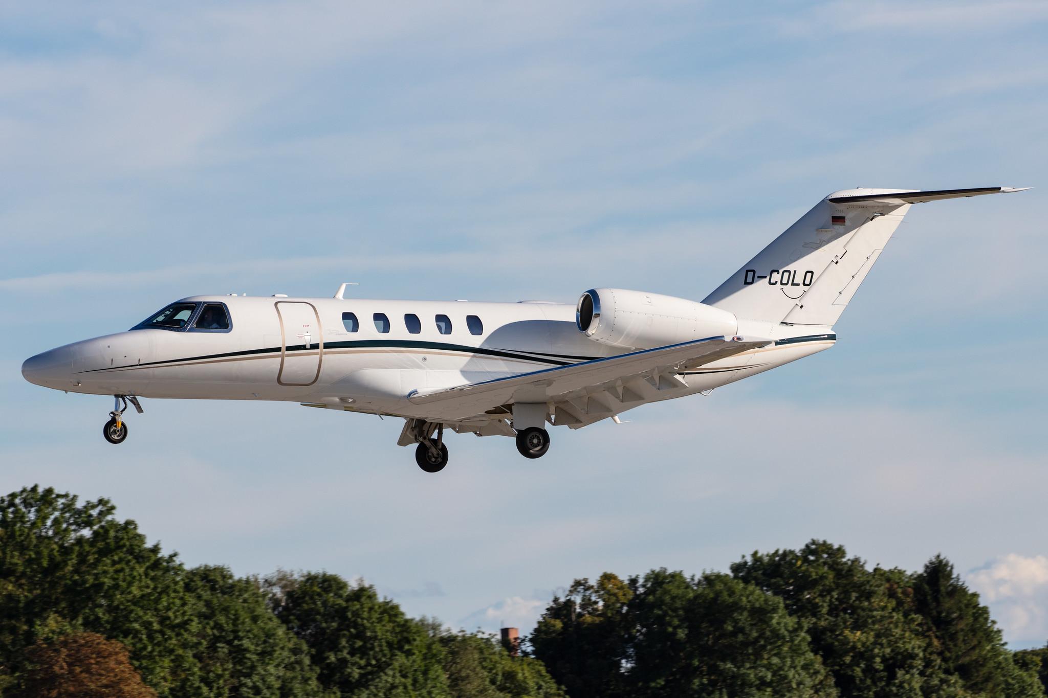 Hamburg Airport: JK JetKontor |  Cessna 525C Citation CJ4 C25C | D-COLO | MSN 525C-0044