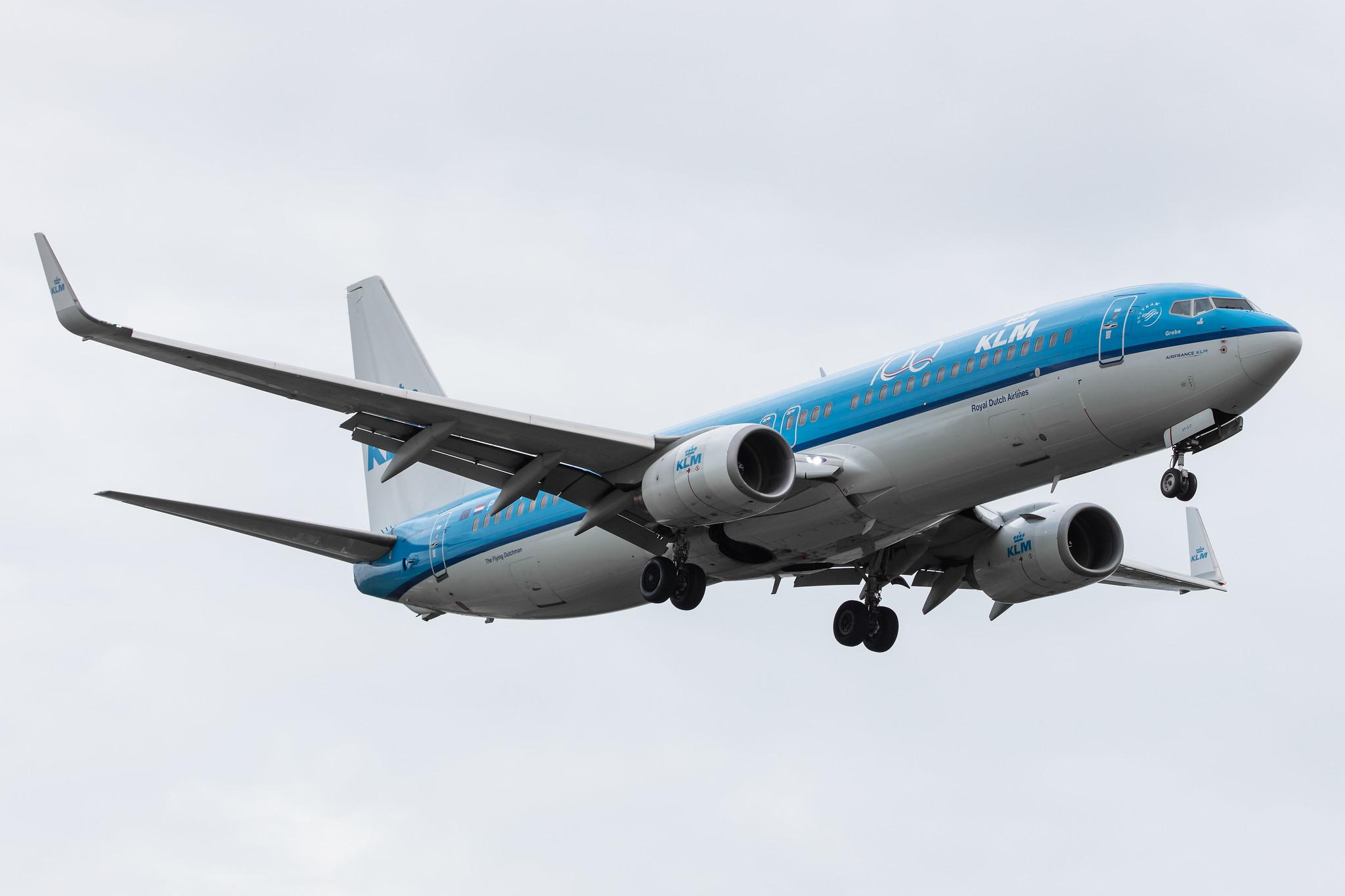 Amsterdam Airport Schiphol: KLM (KL / KLM) |  Boeing 737-8K2 B738 | PH-BXY | MSN 30372