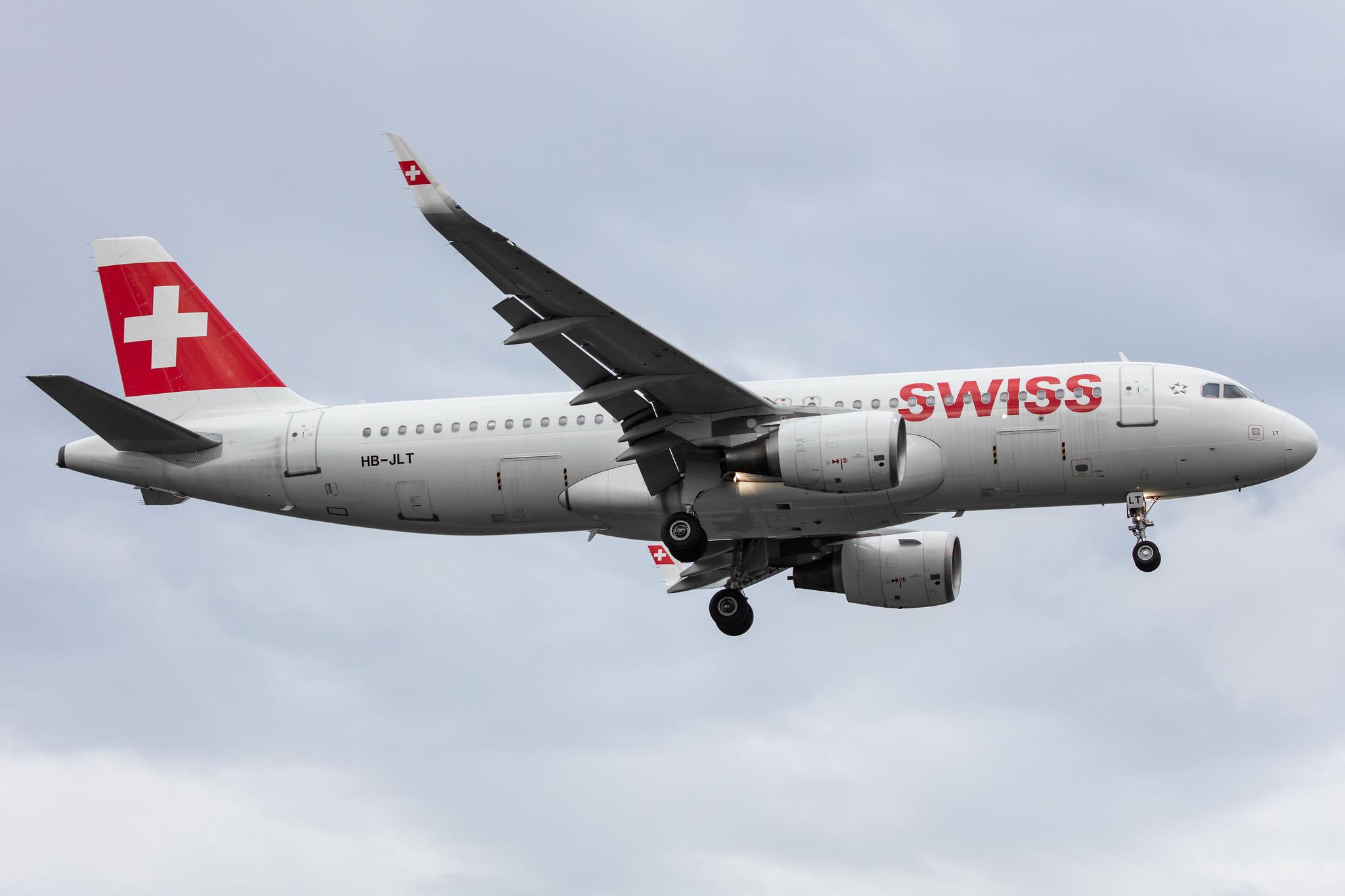 Amsterdam Airport Schiphol: Swiss (LX / SWR) |  Airbus A320-214 A320 | HB-JLT | MSN 5518