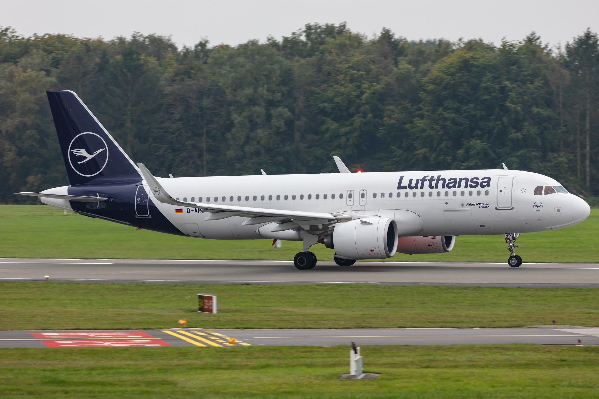 Hamburg Airport: Lufthansa (LH / DLH) |  Airbus A320-271N A20N | D-AINP | MSN 8622