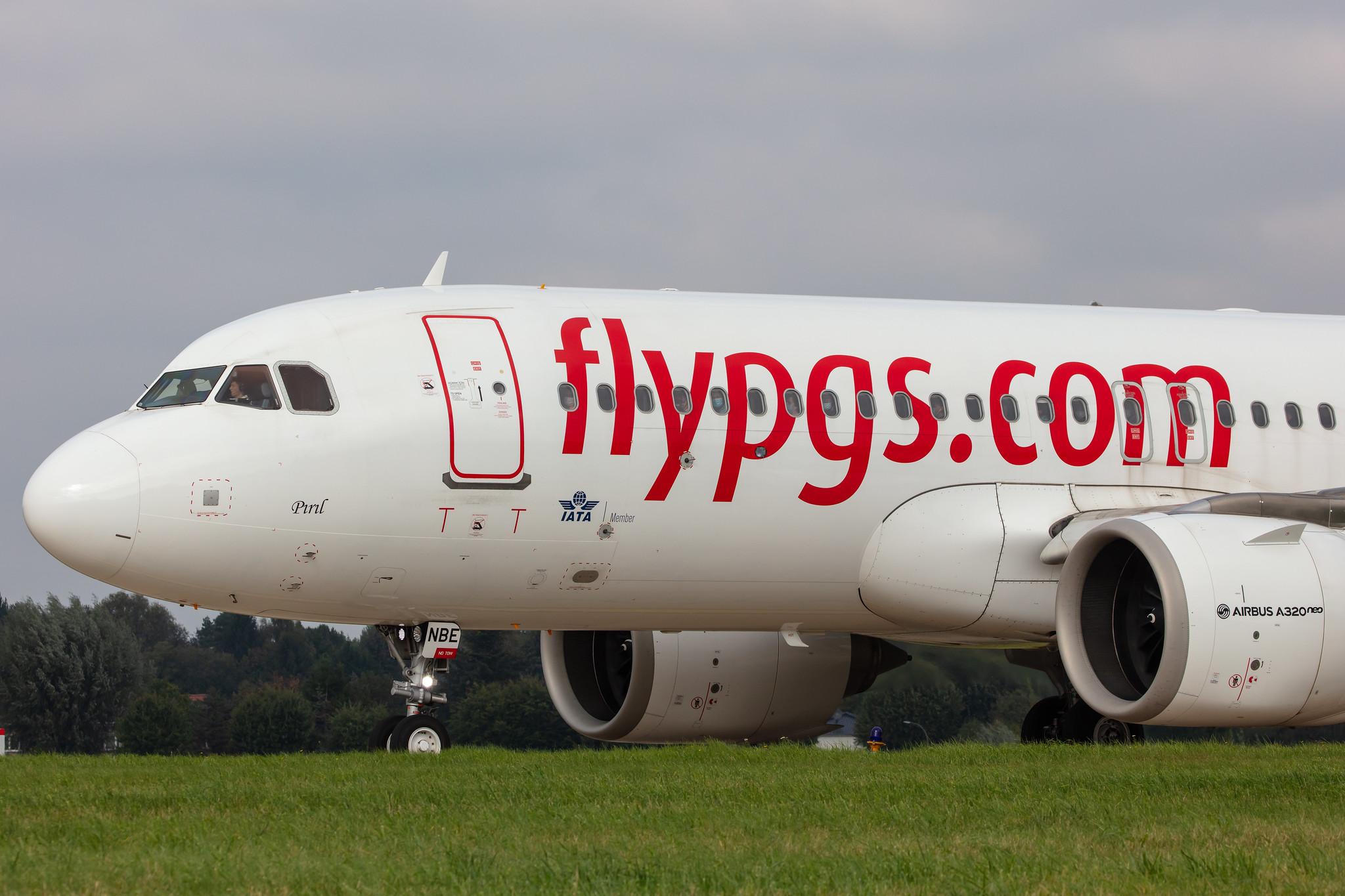 Hamburg Airport: Pegasus Airlines (PC / PGT) |  Airbus A320-251N A20N | TC-NBE | MSN 7380
