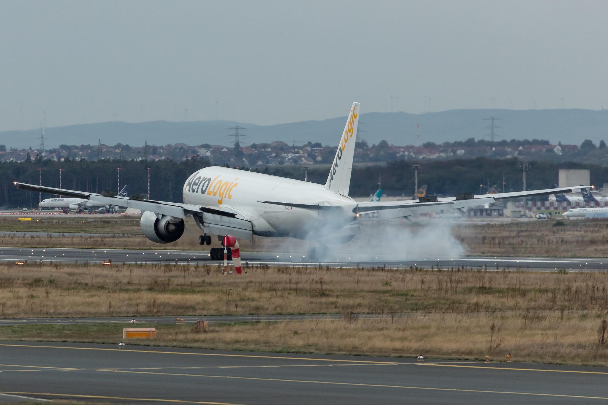 Frankfurt Airport: AeroLogic (3S / BOX) |  Boeing 777-F6N B77L | D-AALI | MSN 37708