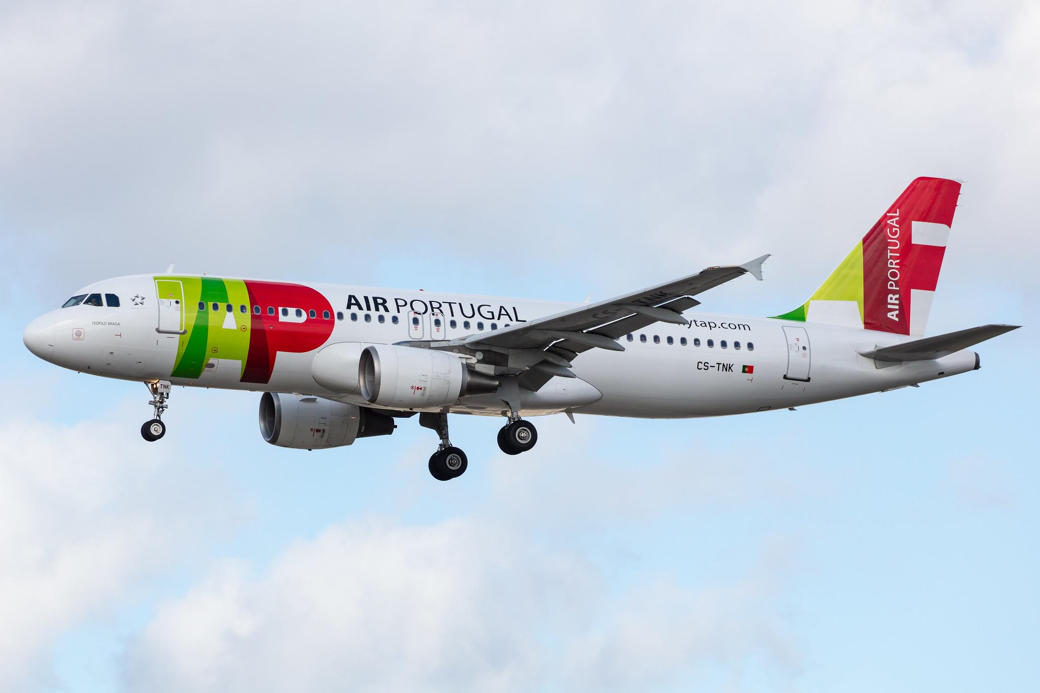 Frankfurt Airport: TAP Air Portugal (TP / TAP) |  Airbus A320-214 A320 | CS-TNK | MSN 1206